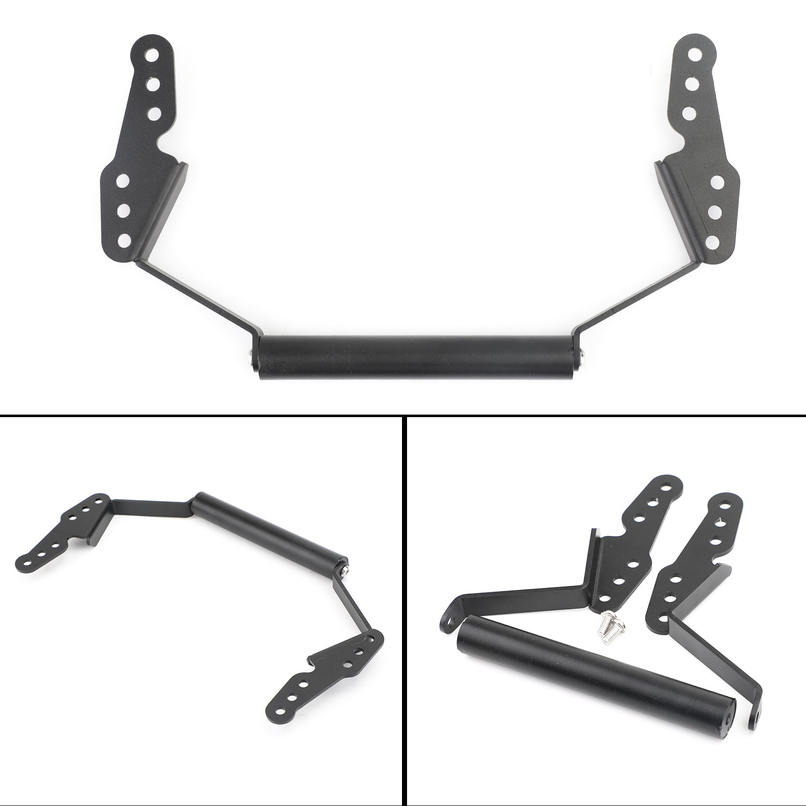 17-19 Suzuki DL1000 XT V-Strom GPS Phone Bracket Holder Rod 22mm Bar