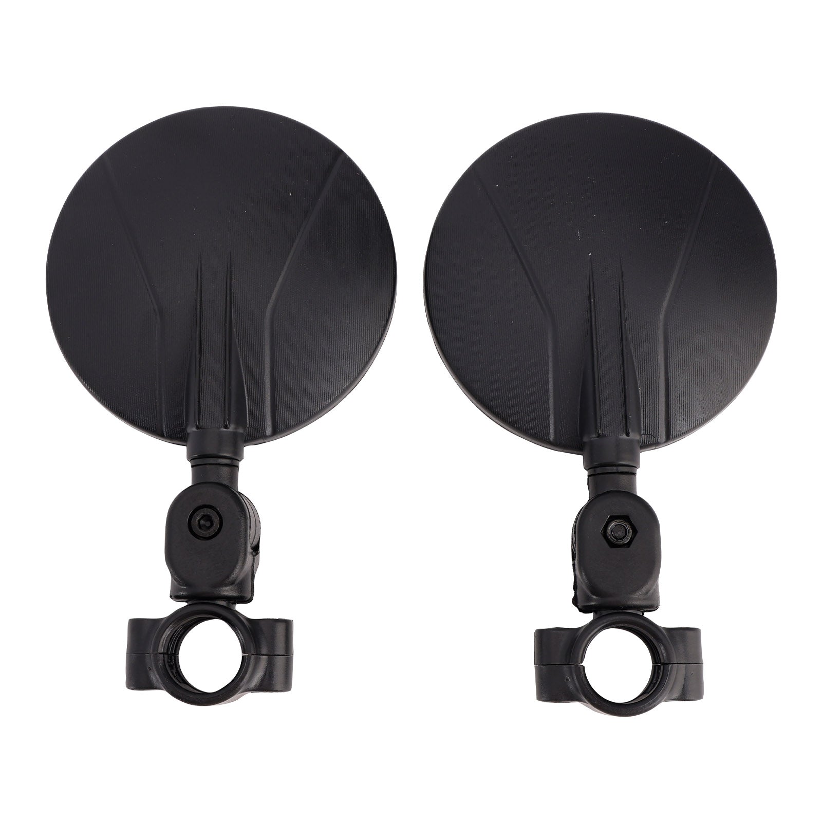 Coppia specchietti motocross enduro 22-24 mm SET Specchietto manubrio nero