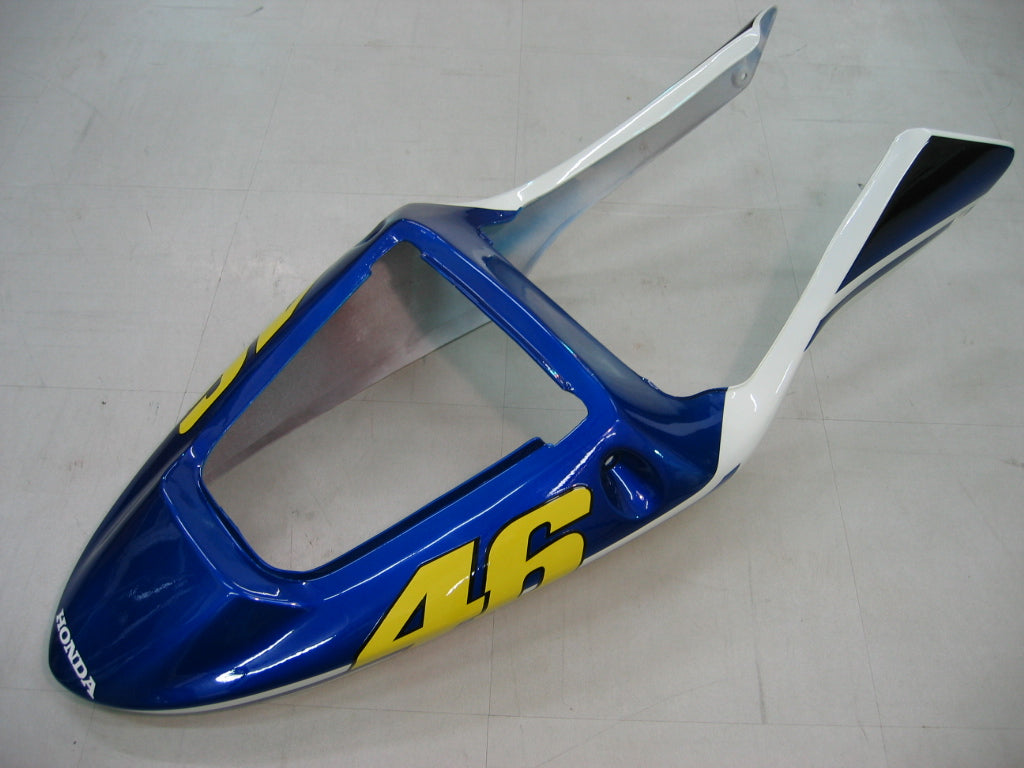 Amotopart 2001-2003 Honda CBR600 F4i Jaune&Kit de carénage bleu