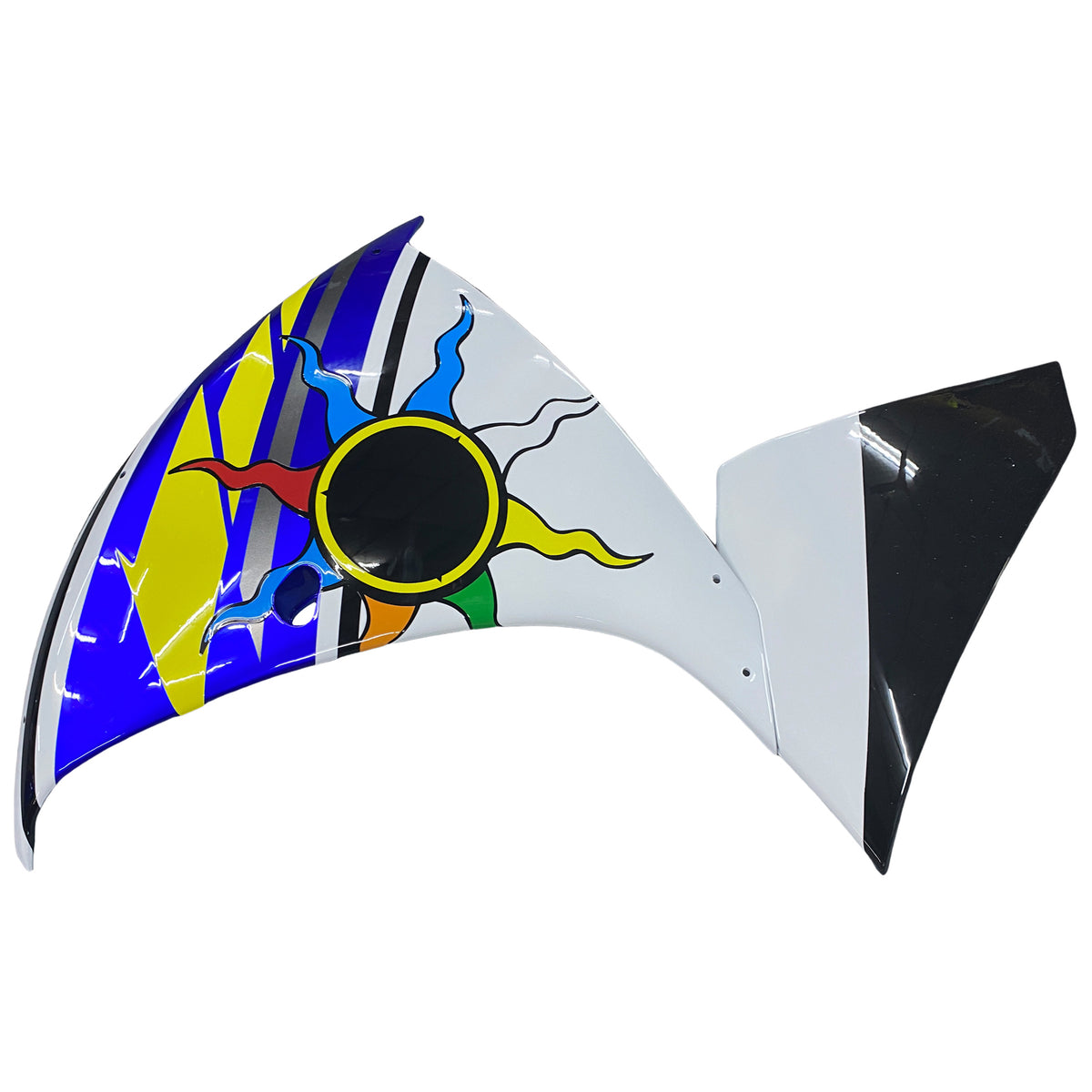 Amotopart 2009-2011 Yamaha YZF-R1 Black Blue White Gray Fairing Kit