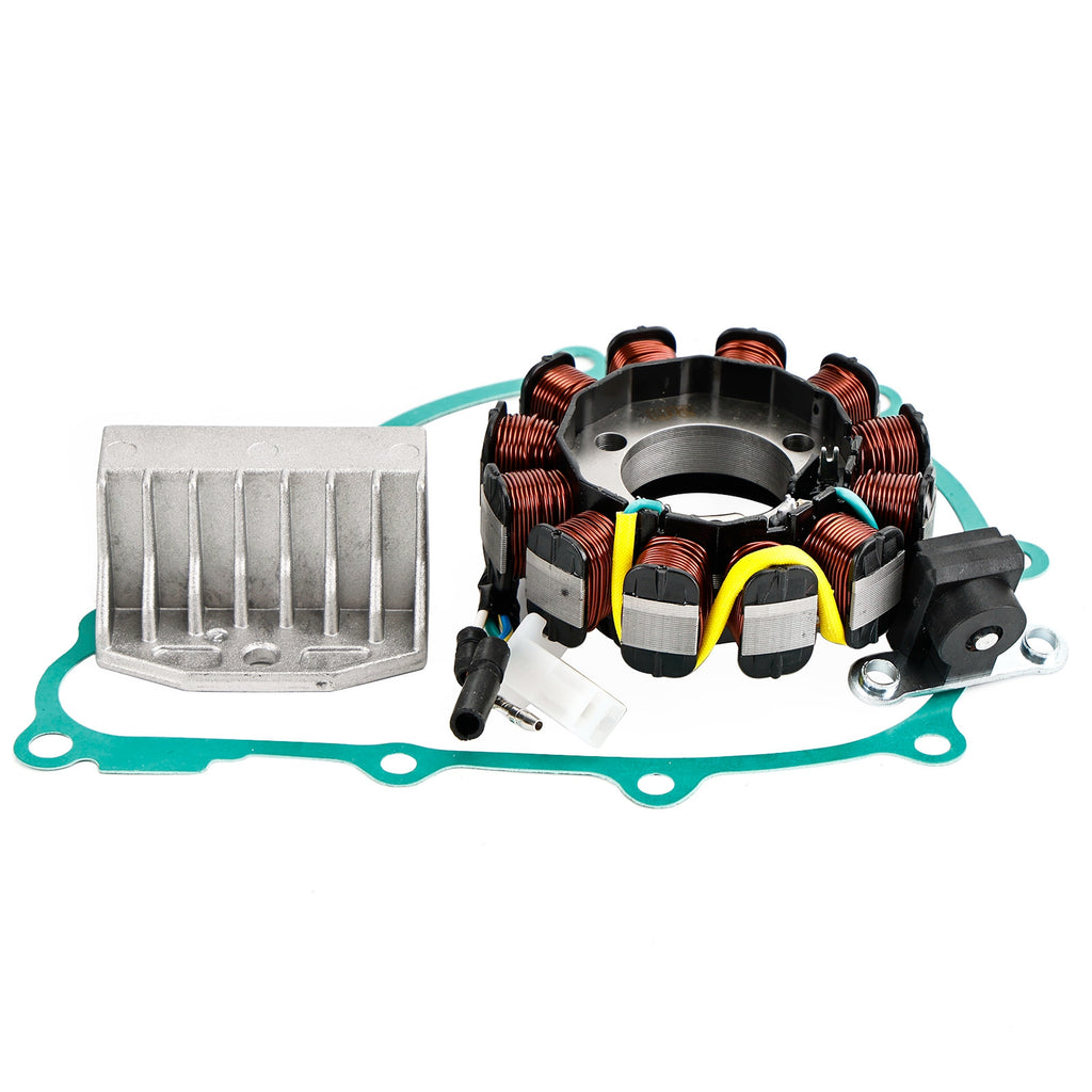 Produktbild von Statorspule Set Statorspule + Regler Gleichrichter + Dichtung Für Honda CBF125 2009-2010 Honda CBF125 Ersatzteile Set Stator Regler Gleichrichter