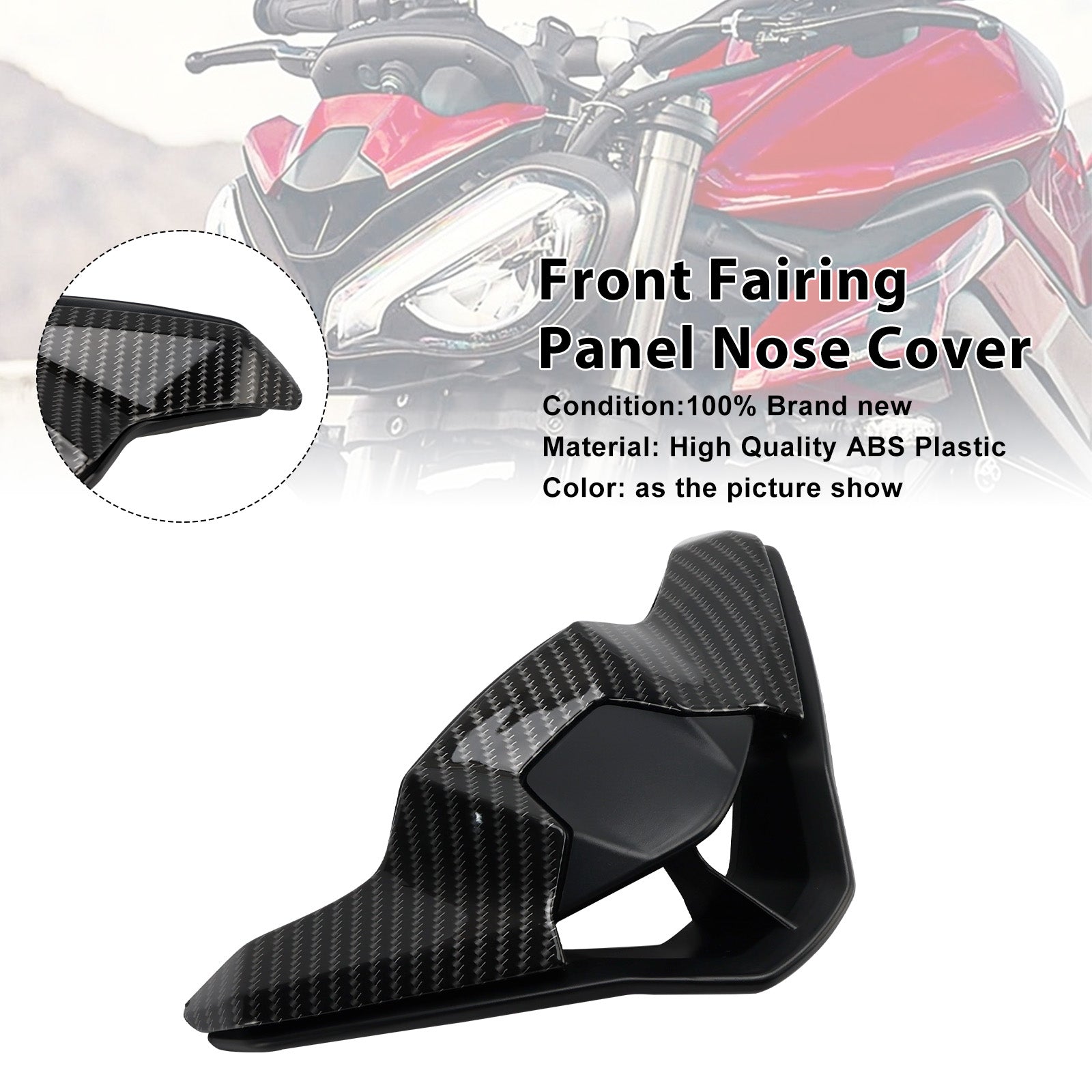 Street Triple 765 R/RS 2023-2025 Front Fairing Panel Nose Cover