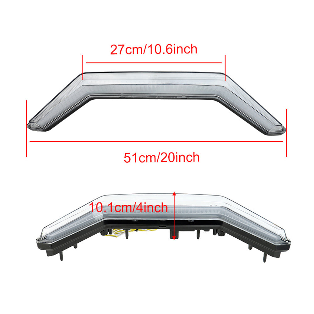 2884346 Luce d'accento caratteristica svolta anteriore per Polaris RZR PRO XP/4 Turbo R 20-24