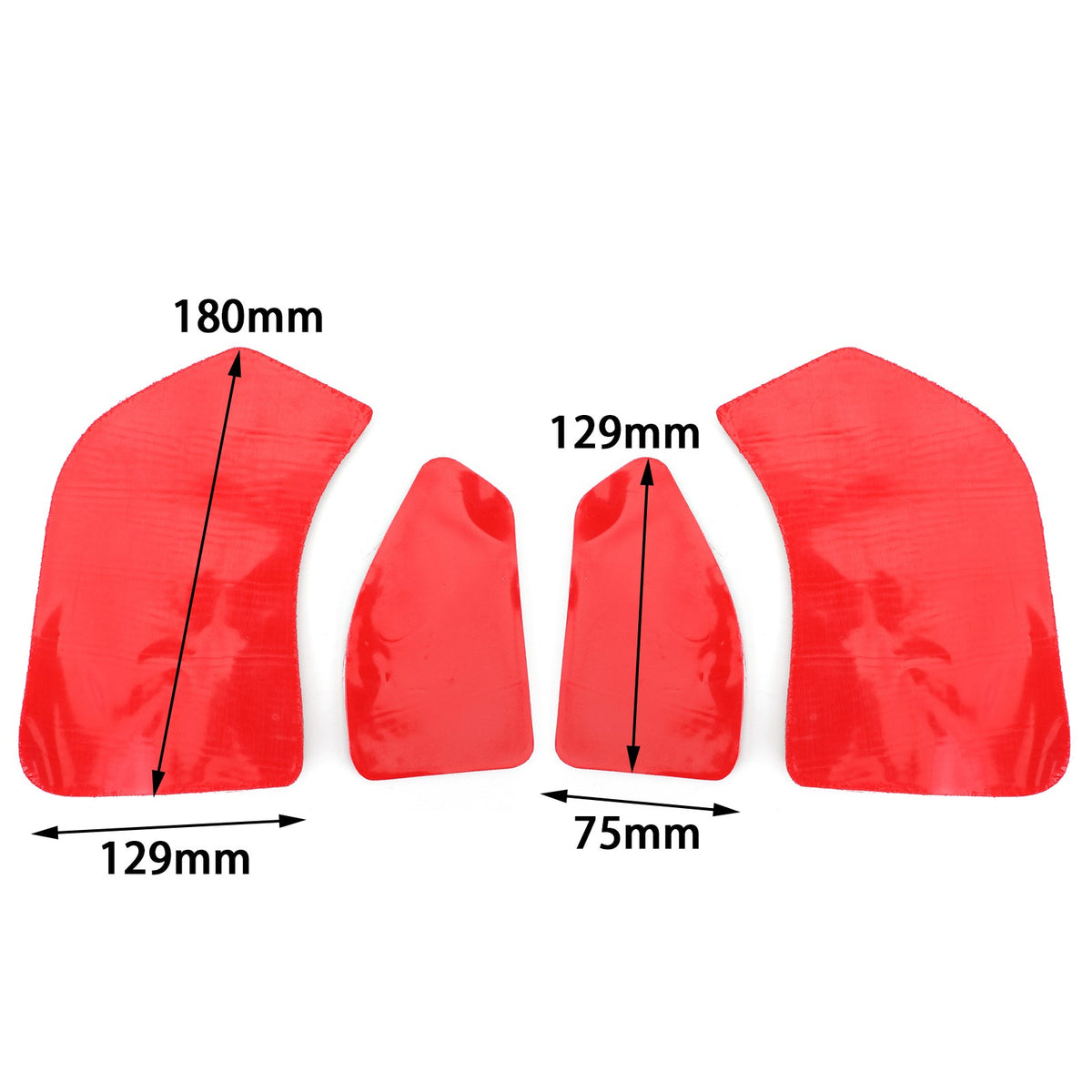 4X 18-20 Ducati Panigale V4 1100 Manopole in gomma per serbatoio laterale
