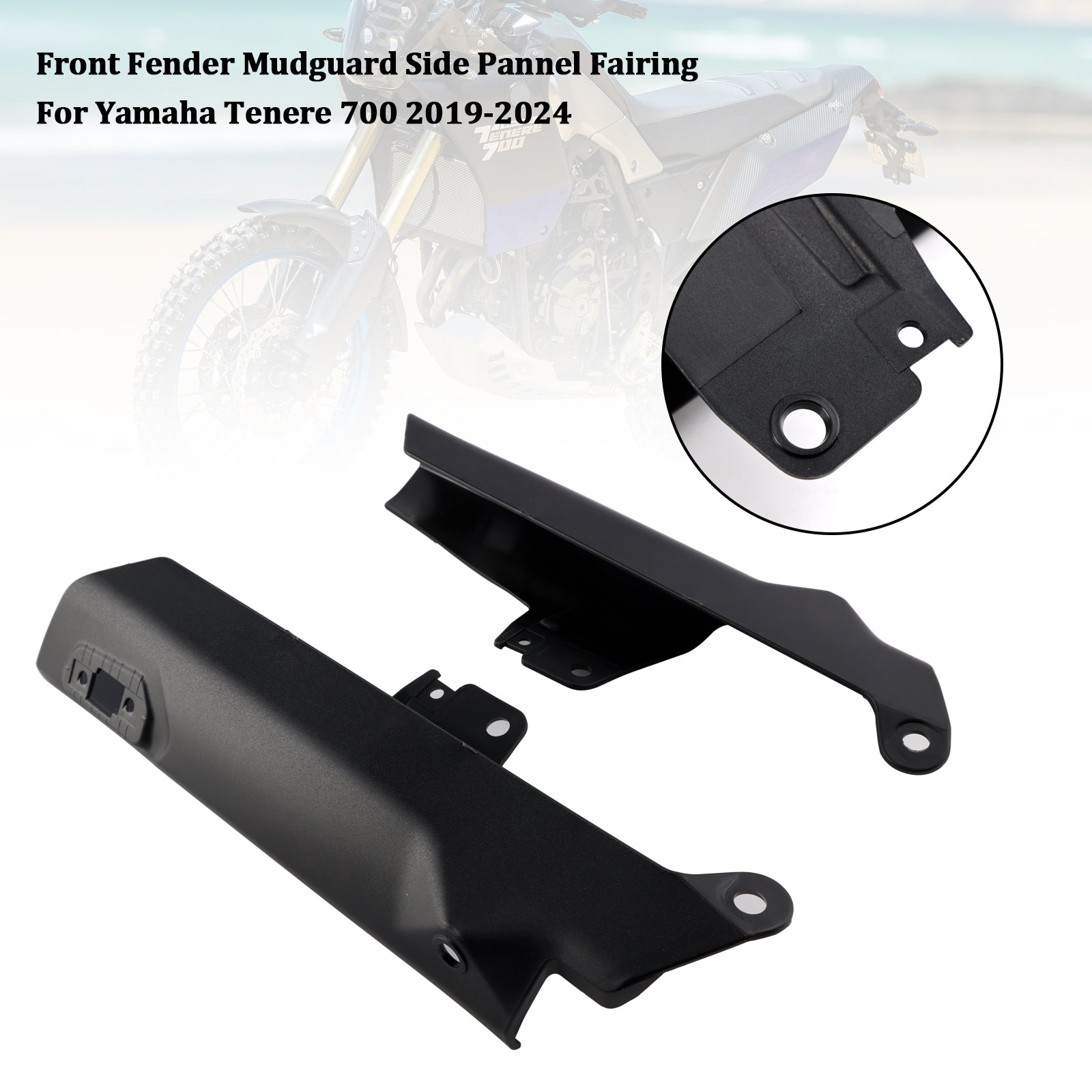 2019-2024 YAMAHA Tenere 700 Front Fender Side Panel Protector Fairing