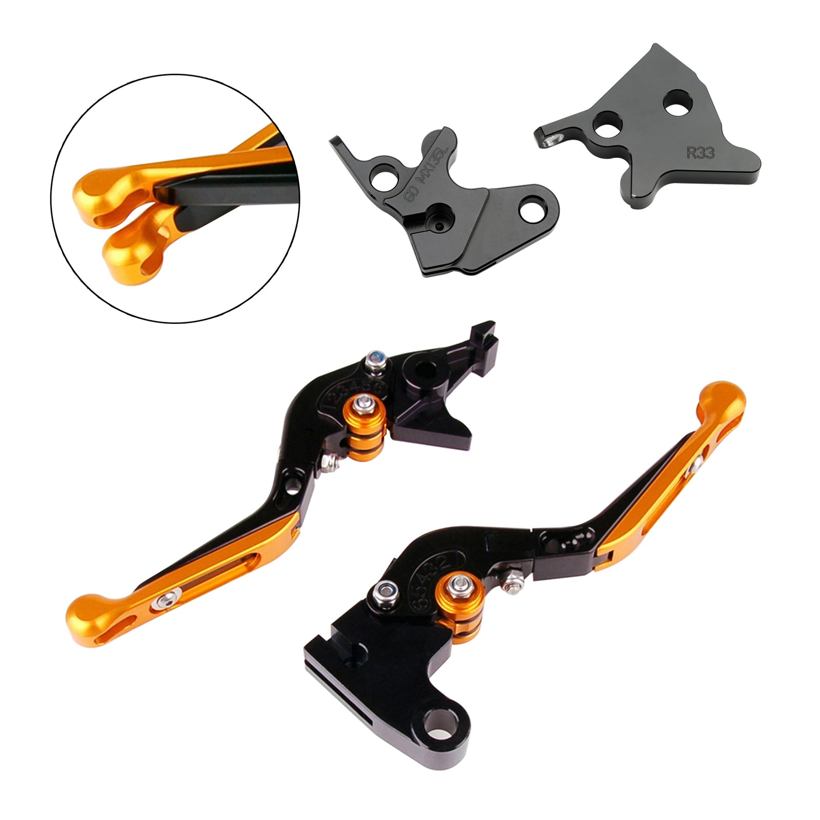 YAMAHA YBR125 2005-2014 Adjustable Clutch Brake Lever