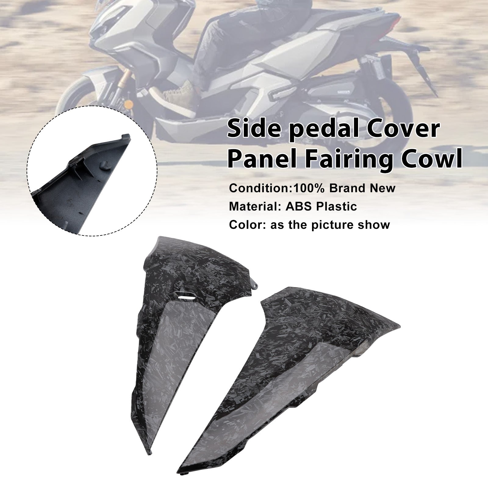 Honda ADV 350 2022-2025 Side pedal Cover Panel Fairing Cowl