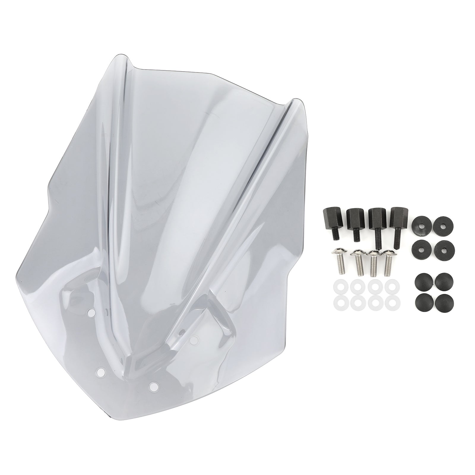 ABS Motorcykel vindrutan vindruta för Yamaha MT125 2015-2019 Gray