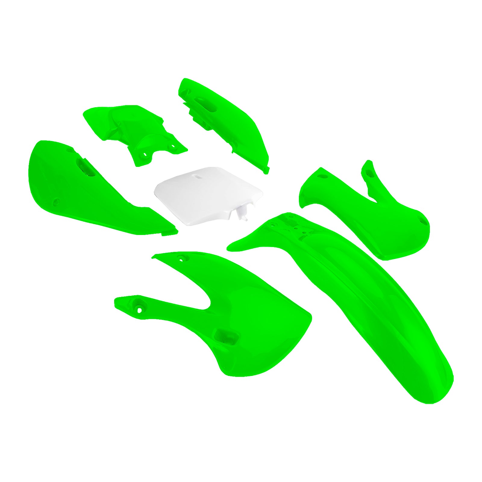 Injektion ABS Plastikkörperverkleidungskit für Kawasaki KLX110 KLX65 RM65 DRZ110