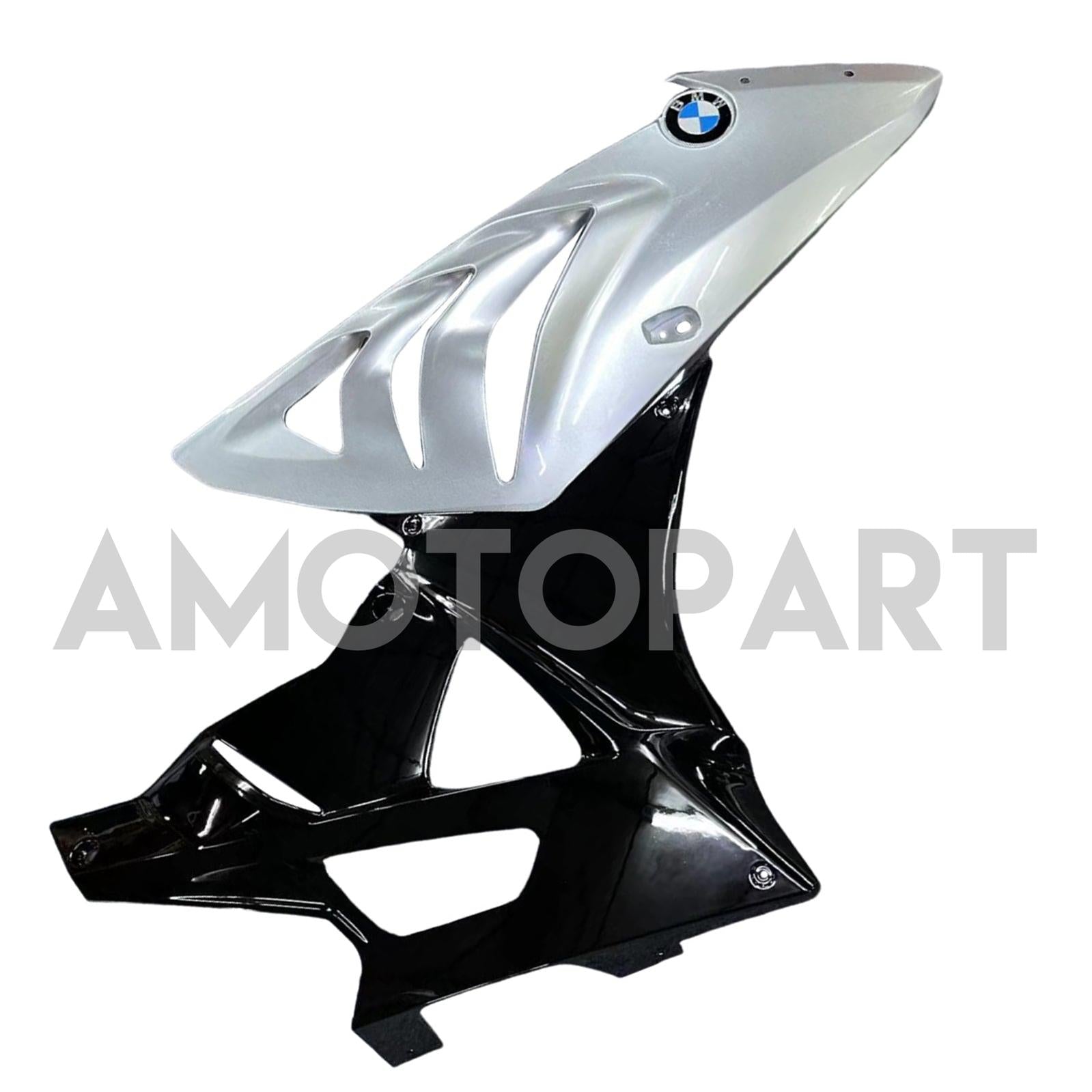 Amotopart 2009-2014 BMW S1000RR Sliver Black Fairing Kit