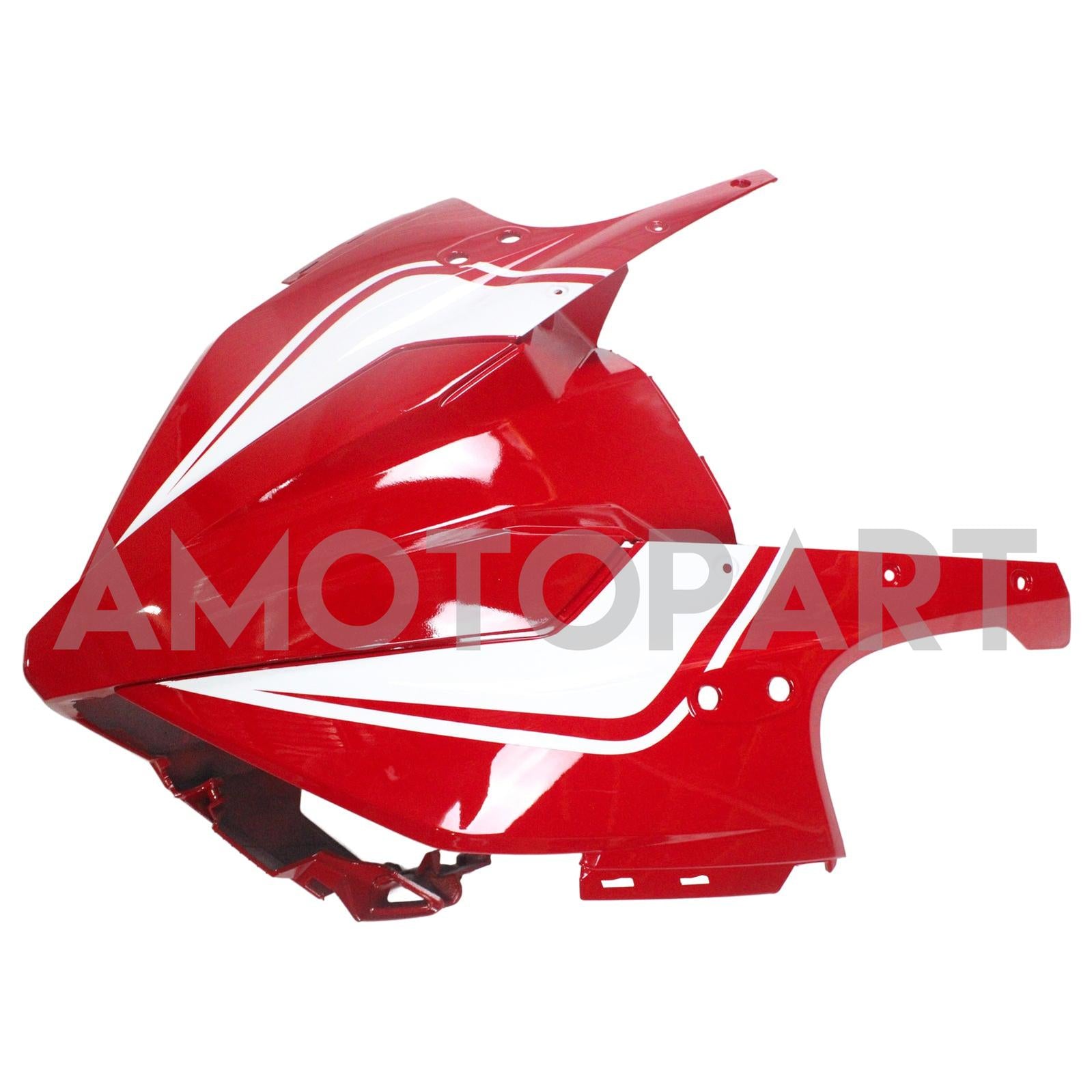 Amotopart 2016-2018 CBR500R ホンダ レッド&ホワイト フェアリングキット
