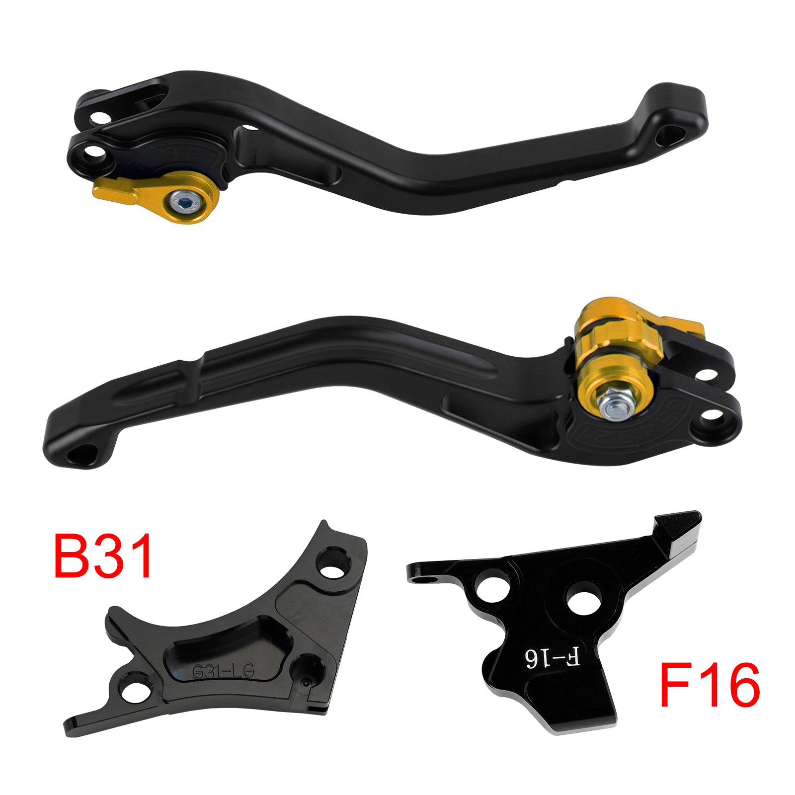 2017-2018 Guld BMW G310R G310GS NY kortkoblingsbremsehåndtag