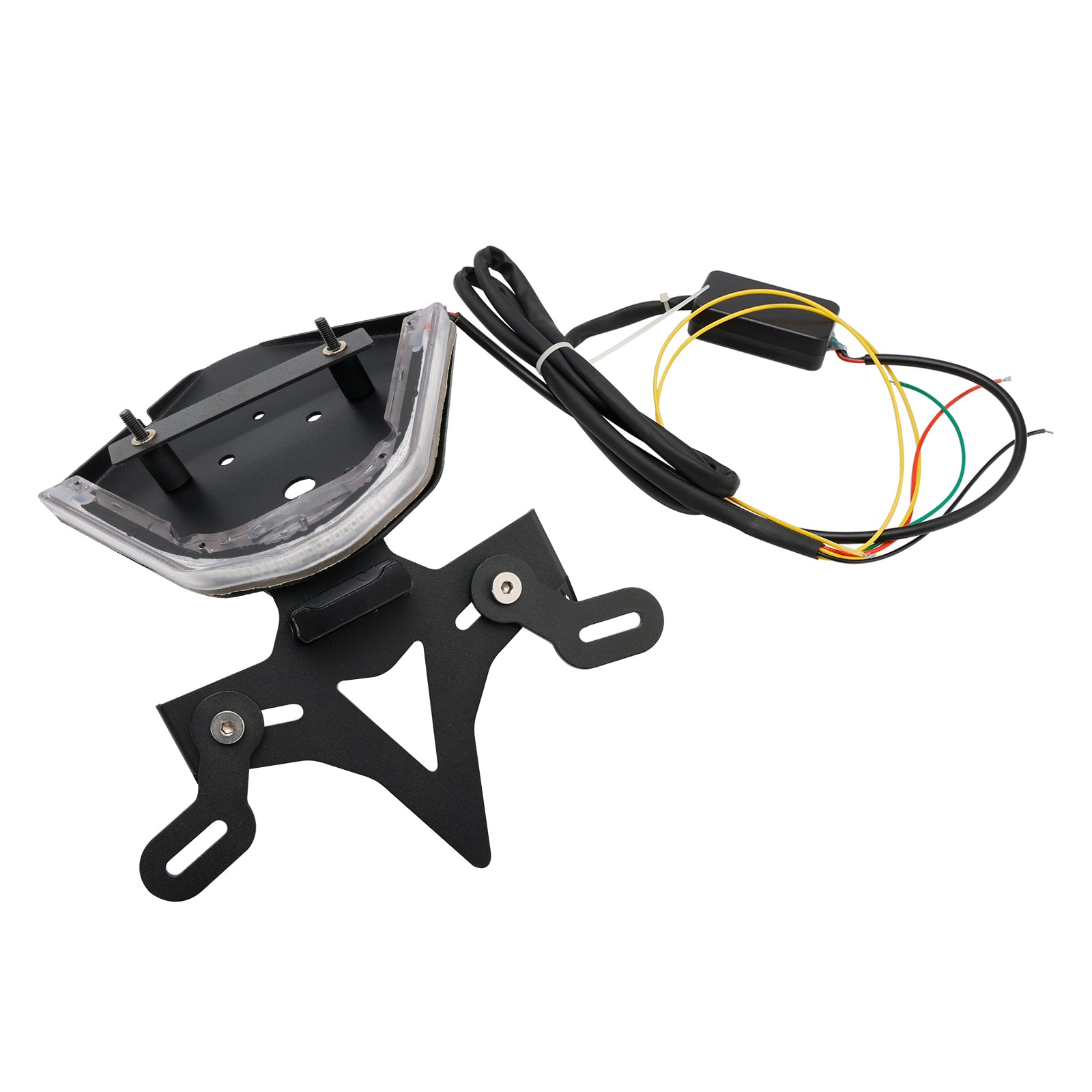 21-24 BMW S1000RR Soporte de marco de soporte de placa de matrícula de aleación de aluminio