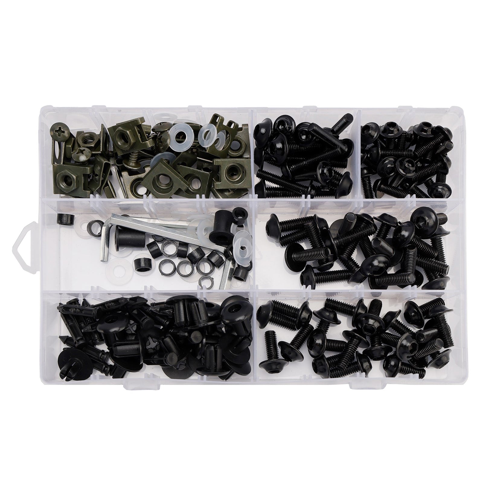 Amotopart 2006-2007 Suzuki GSXR 600/750 Blue Black Fairing Kit