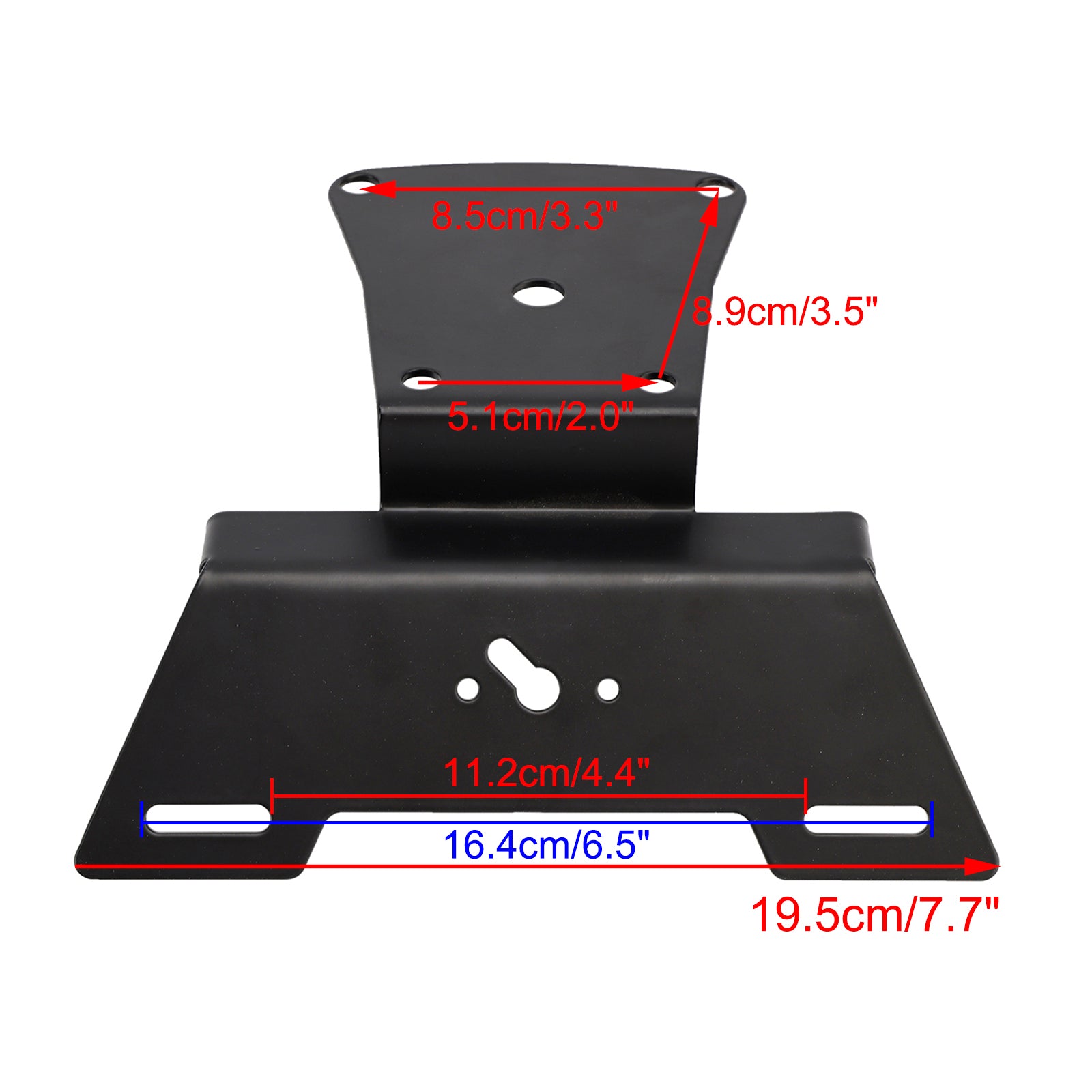 2023-2025 Scrambler 400x hastighet 400 registreringsskylthållare