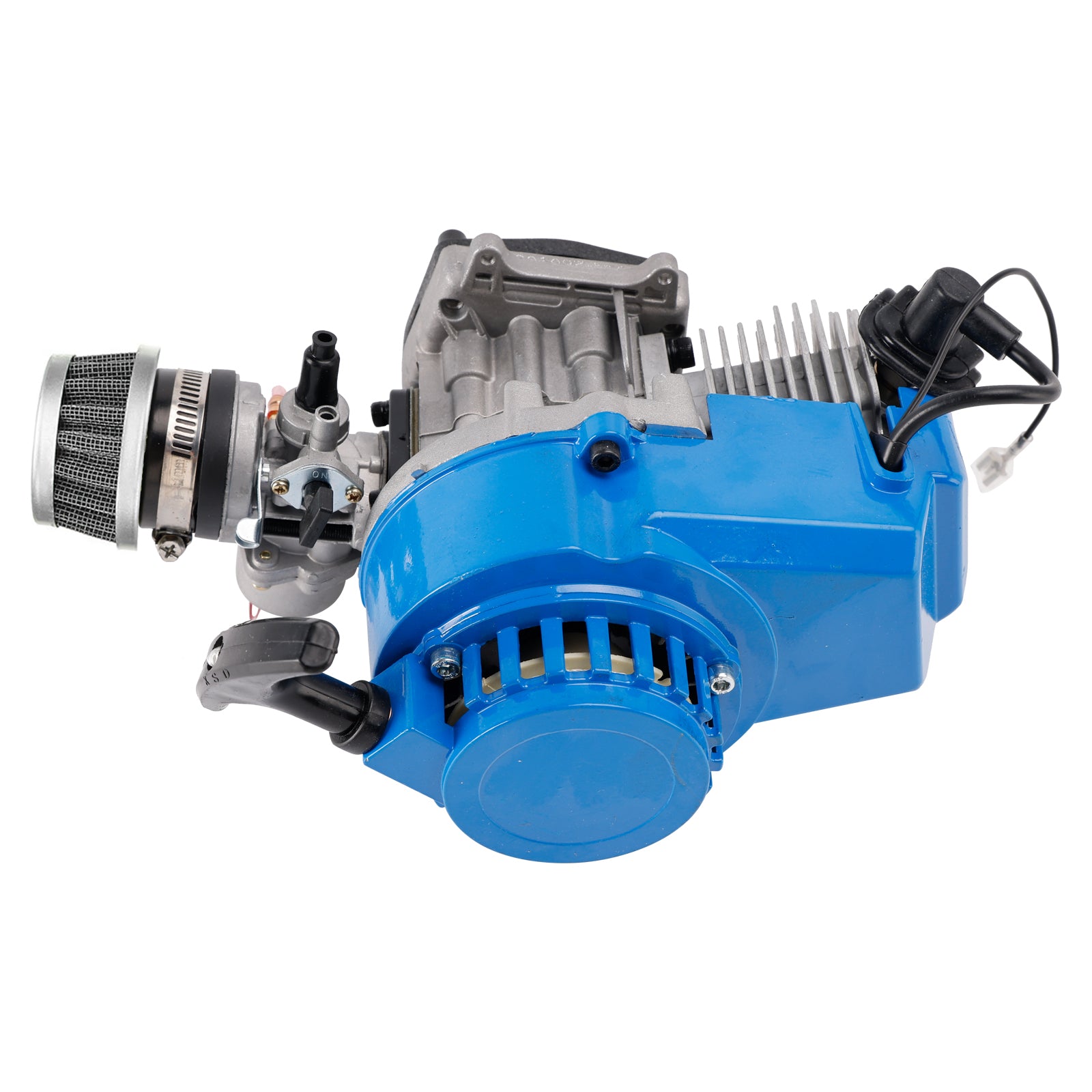 49cc Complete Engine for Mini Moto Pocket ATV Quad Buggy Dirt Pit Bike Blue