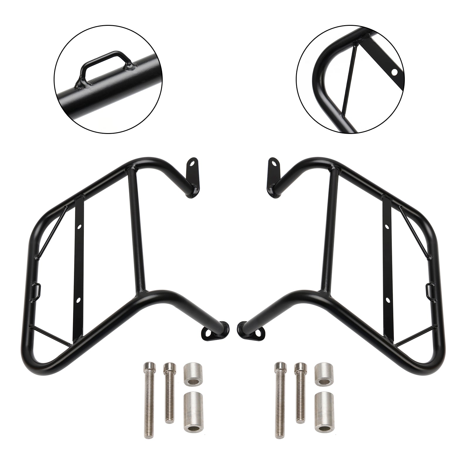 21-23 Honda Crf250L Jp Ver. Saddlebag Support Mounting Bracket Right Black