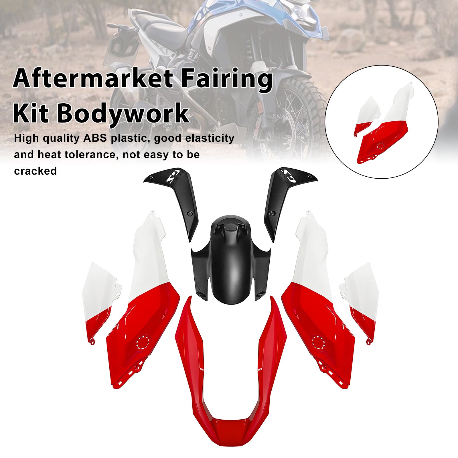 Amotopart 2024-2025 BMW R1300GS Collection Fairing Kit