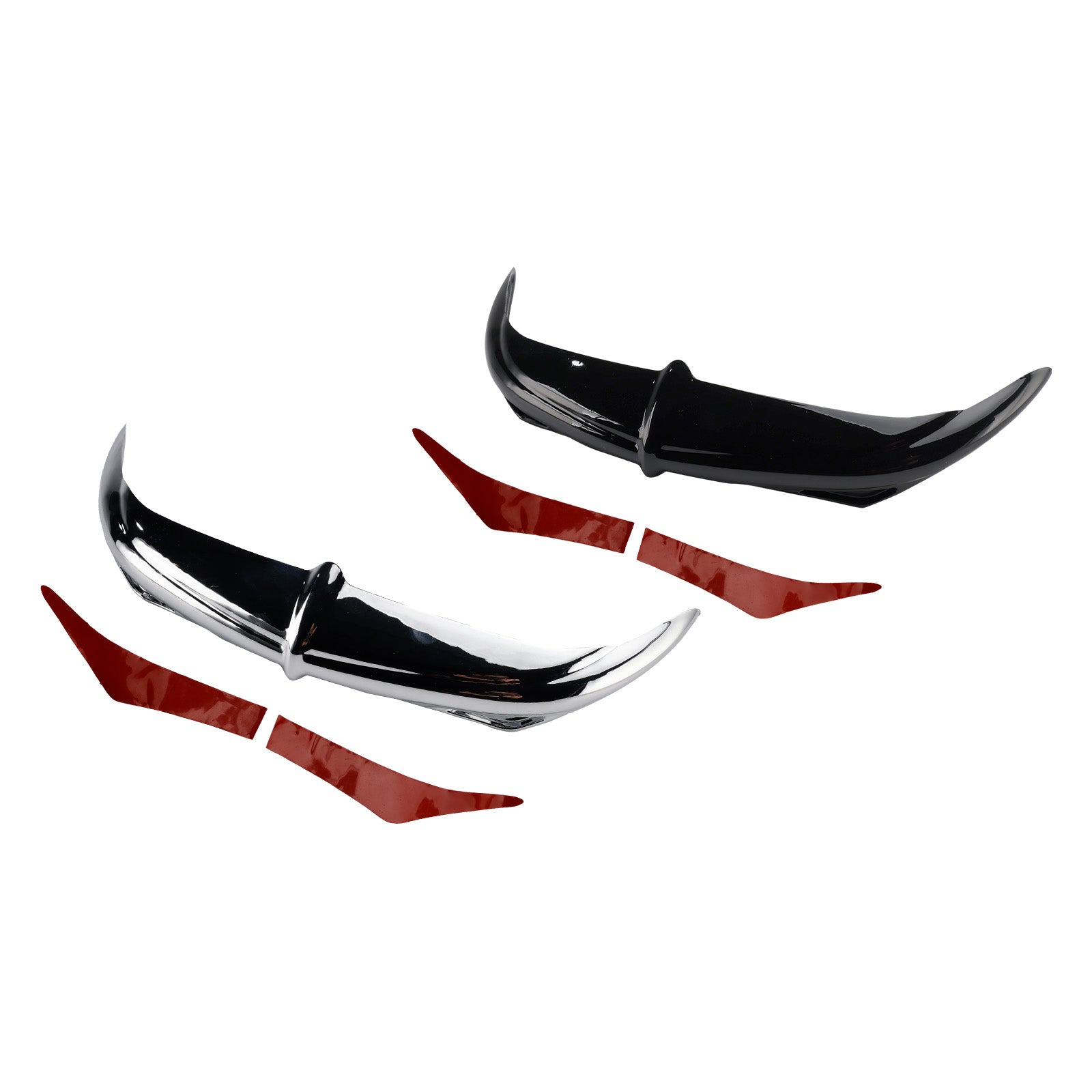 96-13 Electra Street Glides Trikes Bat Brow Batwing Fairing Accent Trim