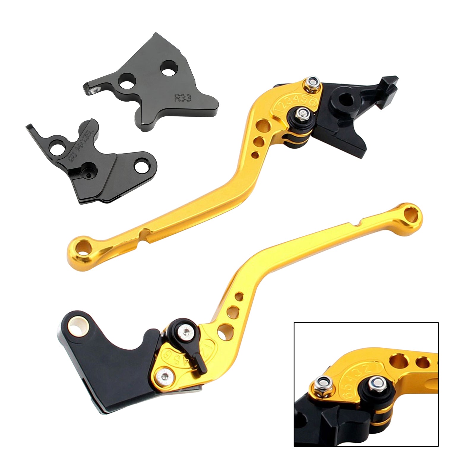 2005-2014 Yamaha YBR125 Langer Kupplungsbremshebel