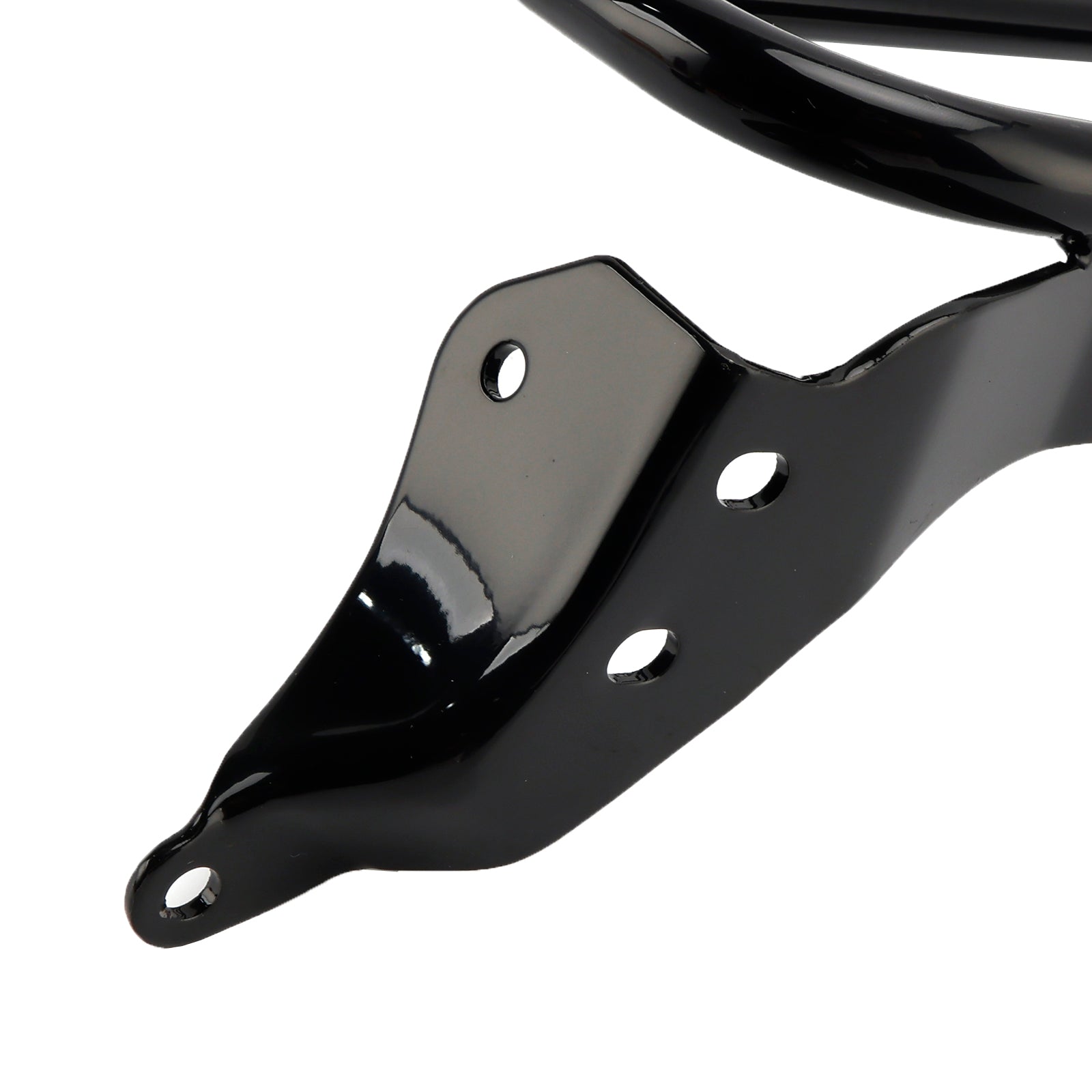 2018–2025 Fat Bob Low Rider Sport Glide Sissy Bar Sport Gepäckträger Schwarz