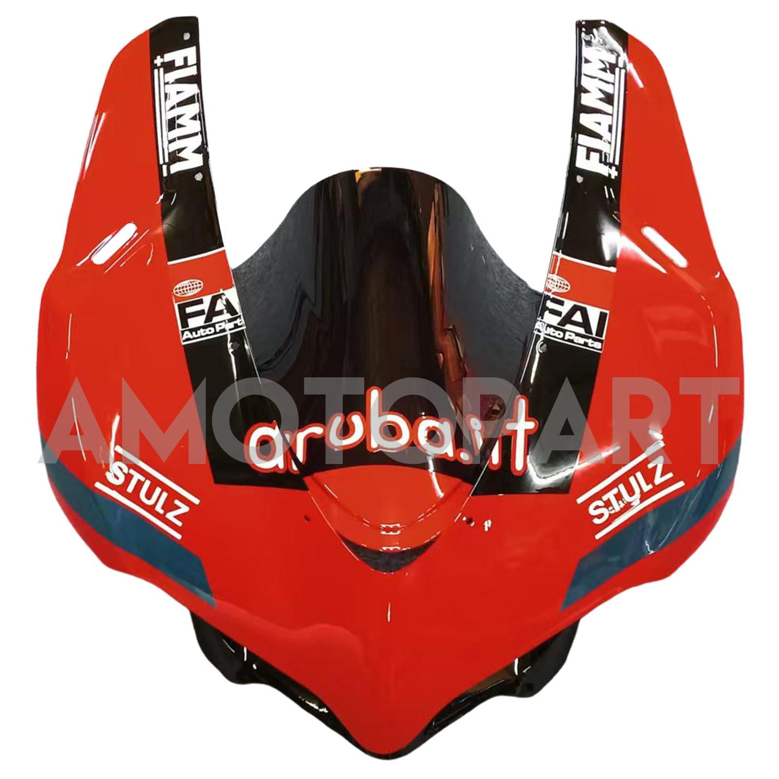 Amotopart 2015-2020 Ducati 959 Red Black With Decals Fairing Kit