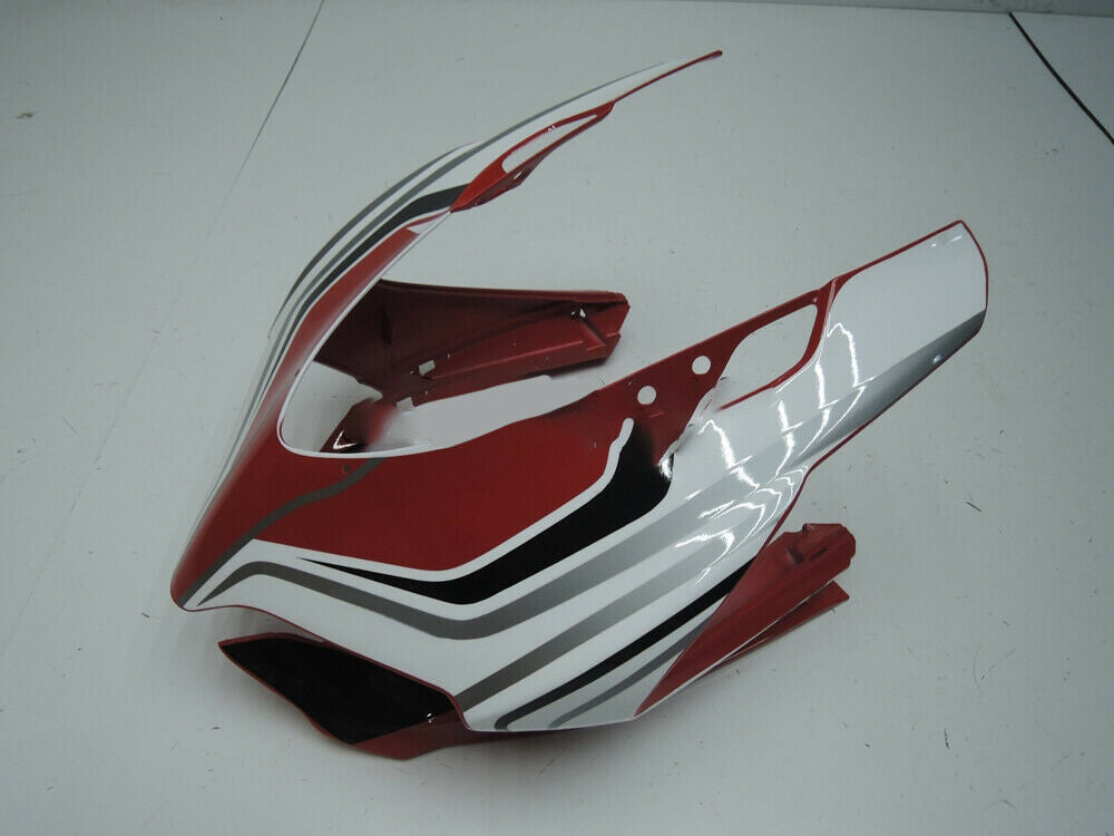 Zestaw owiewek Amotopart 2012-2015 Ducati 899, biały, czerwony, czarny