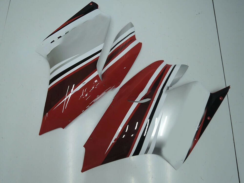 Zestaw owiewek Amotopart 2012-2015 Ducati 899, biały, czerwony, czarny