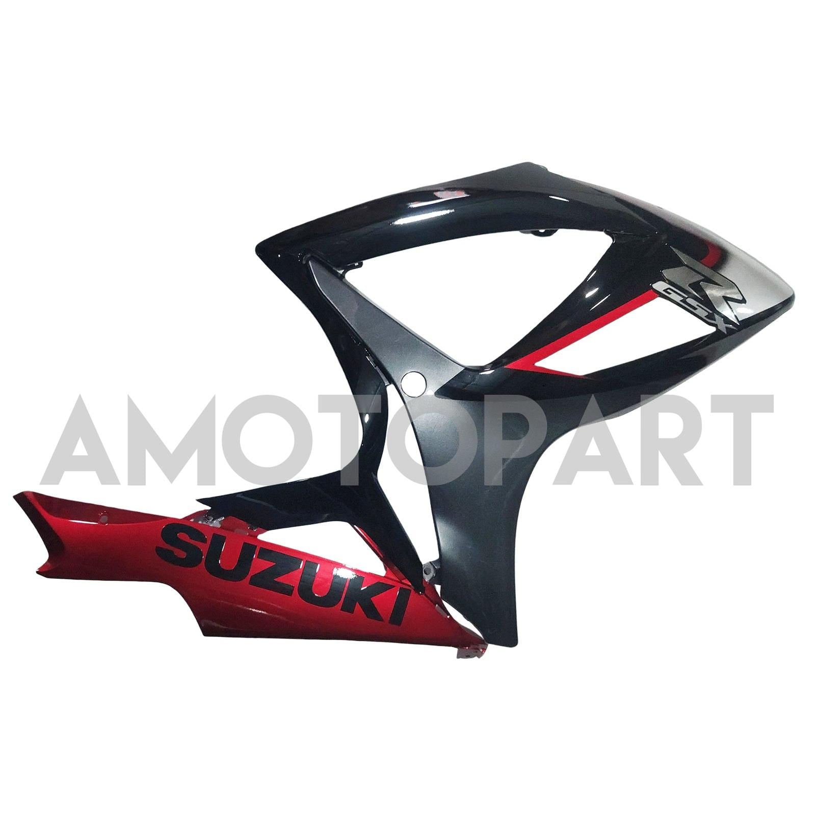 Amotopart 2006-2007 Suzuki GSXR 600/750 Black Red Fairing Kit