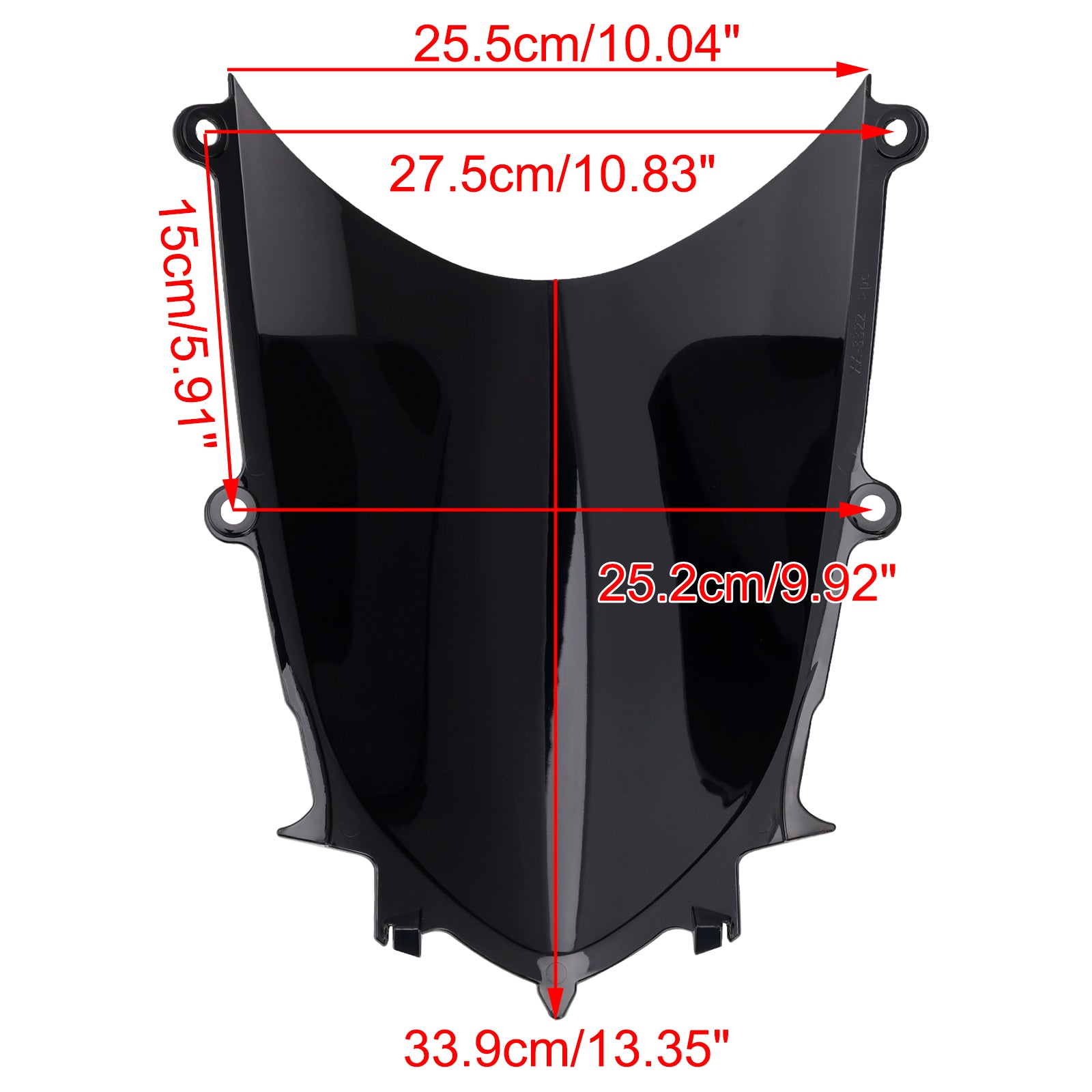 Carenagem do pára-brisa Yamaha YZF-R7 2021-2025