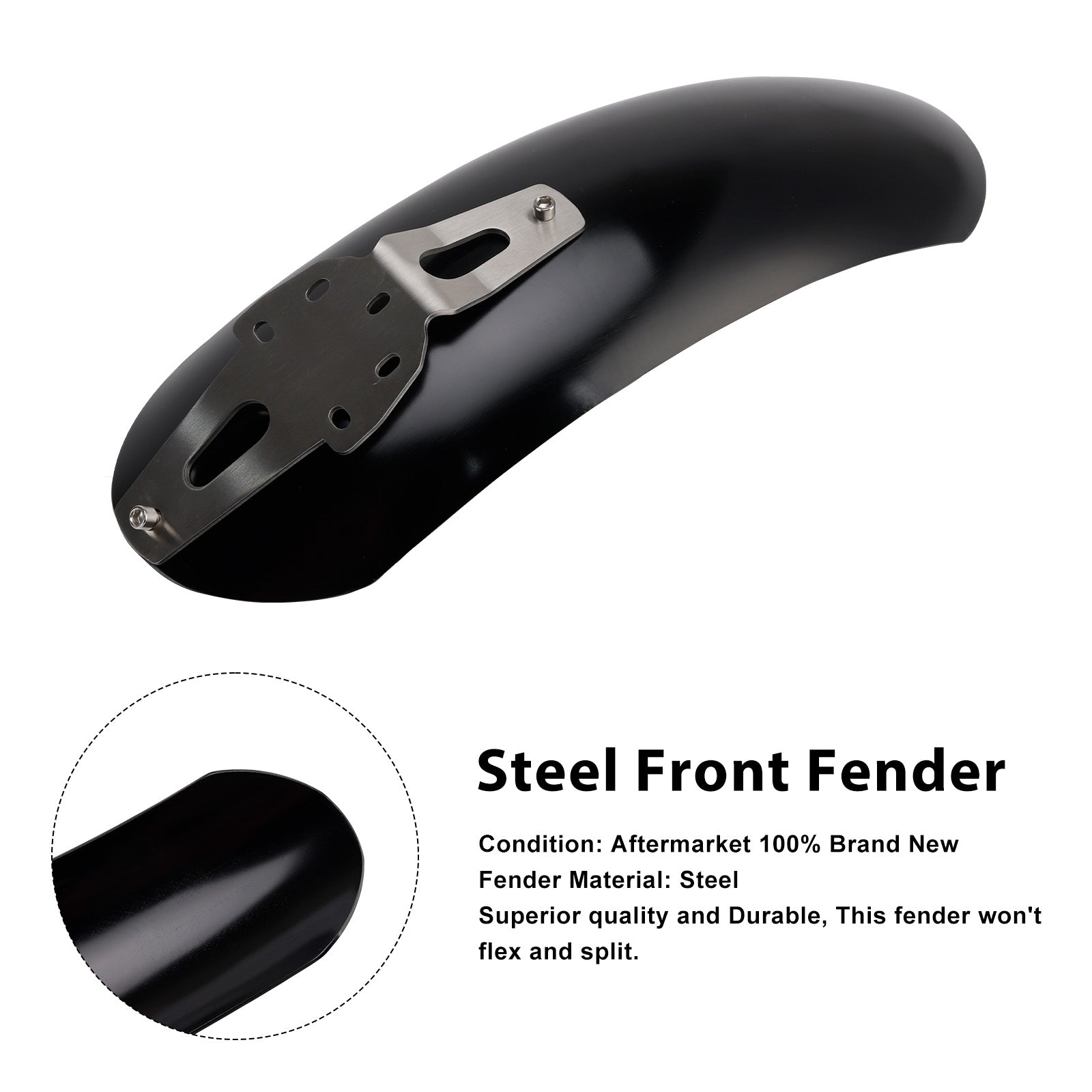 2019-2025 Scrambler 1200X 1200XC 1200XE Steel Front Fender Mudguard