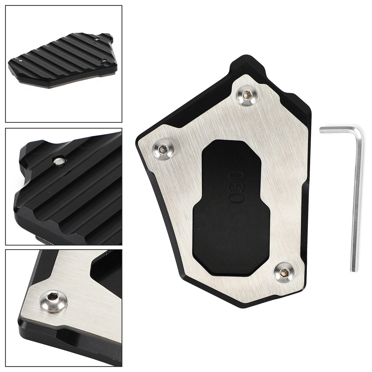 14-16 BMW R1200GS ADV LC CNC Side Stand Extenesion Kickstand Enlarger Plate