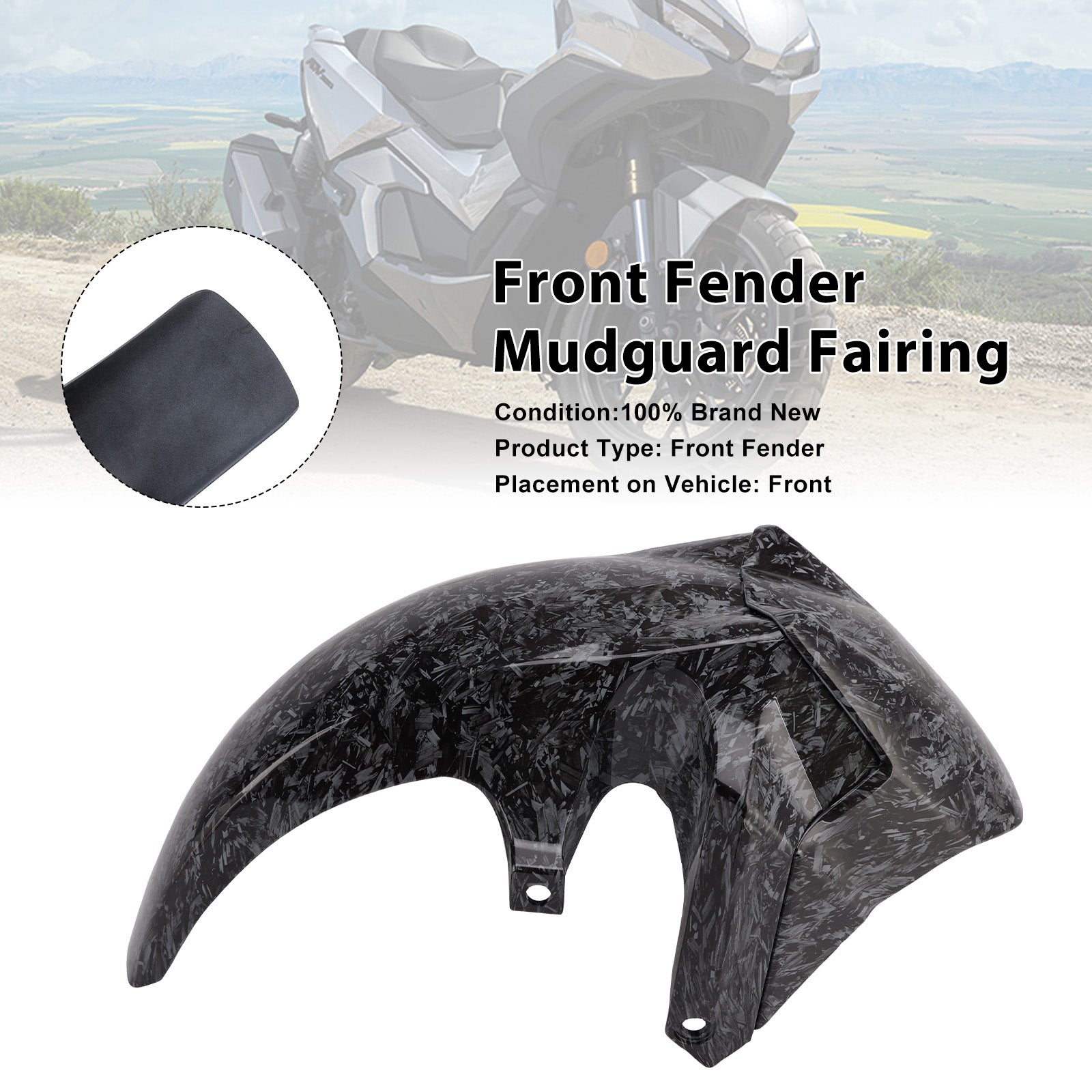 2022-2025 Honda ADV350 Front Fender Mudguard Fairing