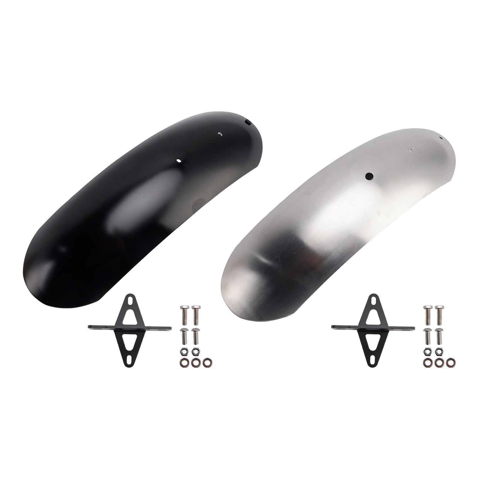 10-16 Parafango anteriore in acciaio speciale MOTO GUZZI V7 II Stone Classic