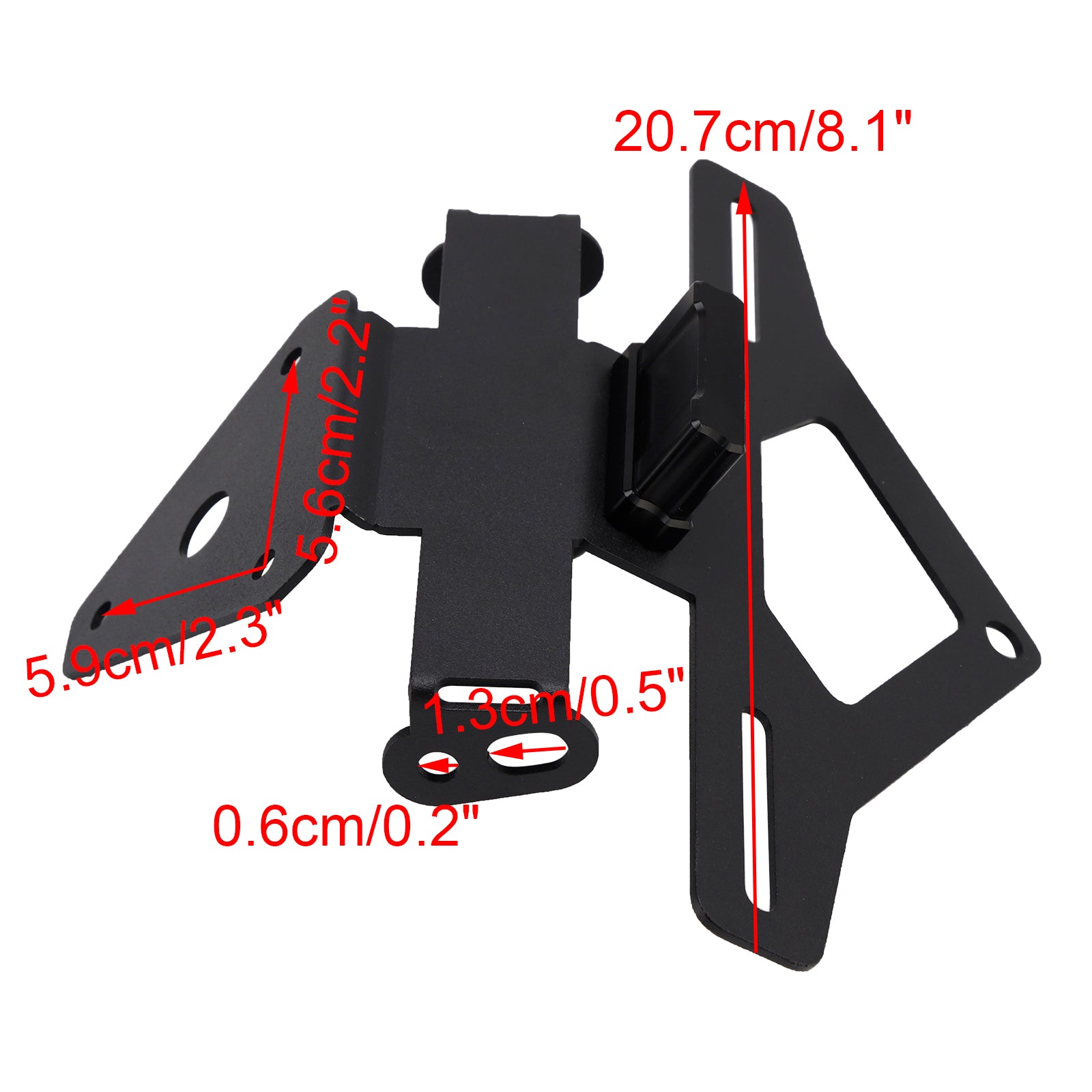 2024-2025 Daytona 660 License Plate Holder Frame Bracket