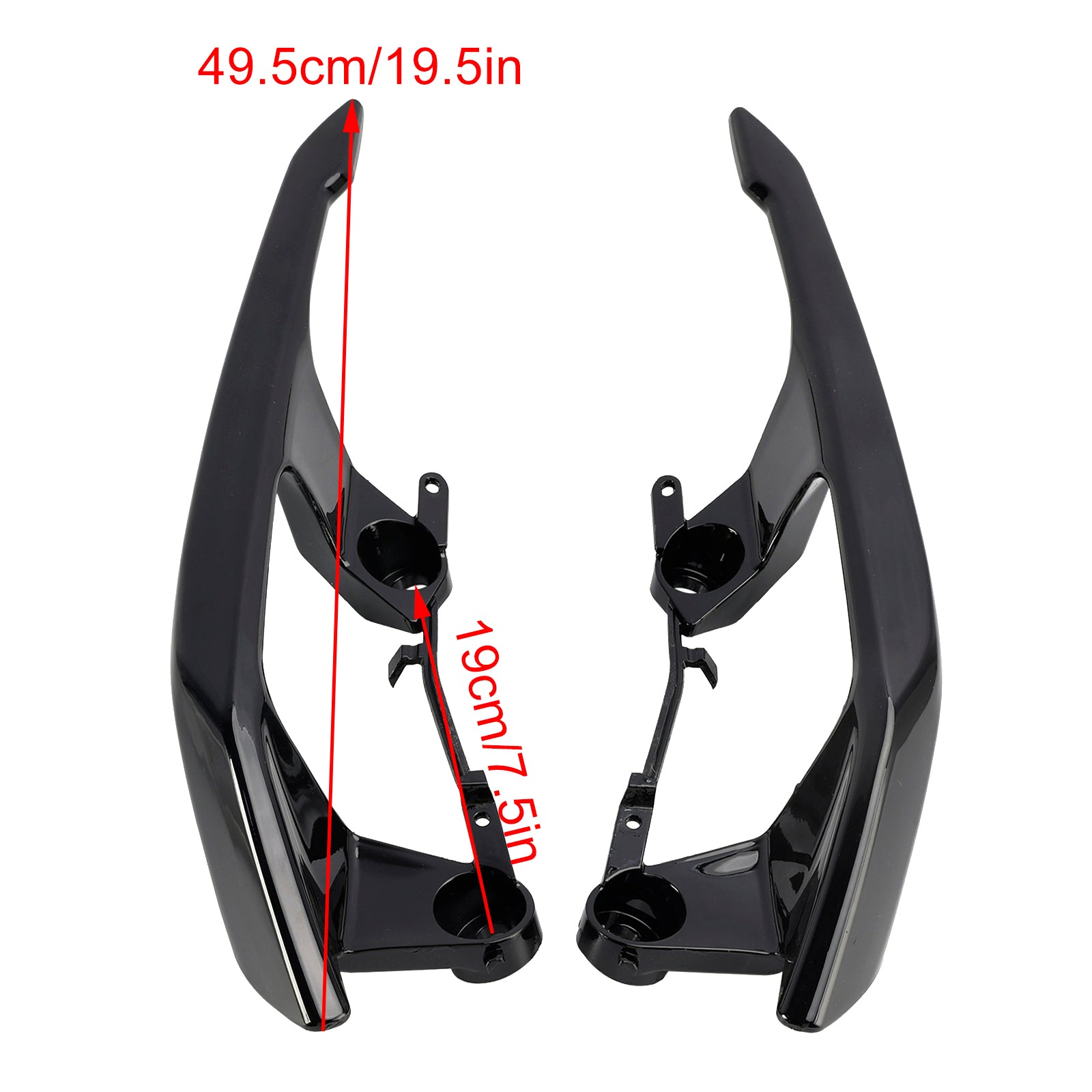 23-25 Yamaha X-MAX 300 Passagerararmstöd Handhållare