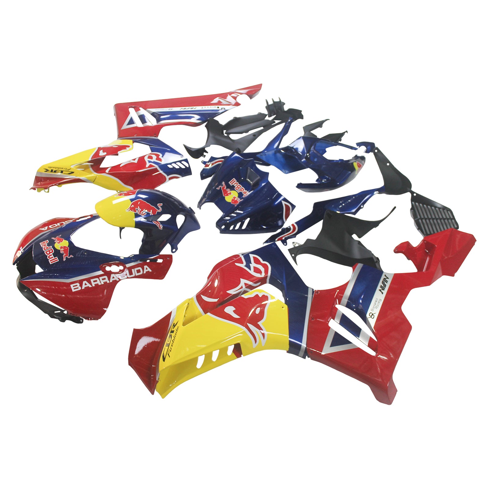 Amotopart 2020-2023 Honda CBR1000RR-R Red Yellow Blue Fairing Kit