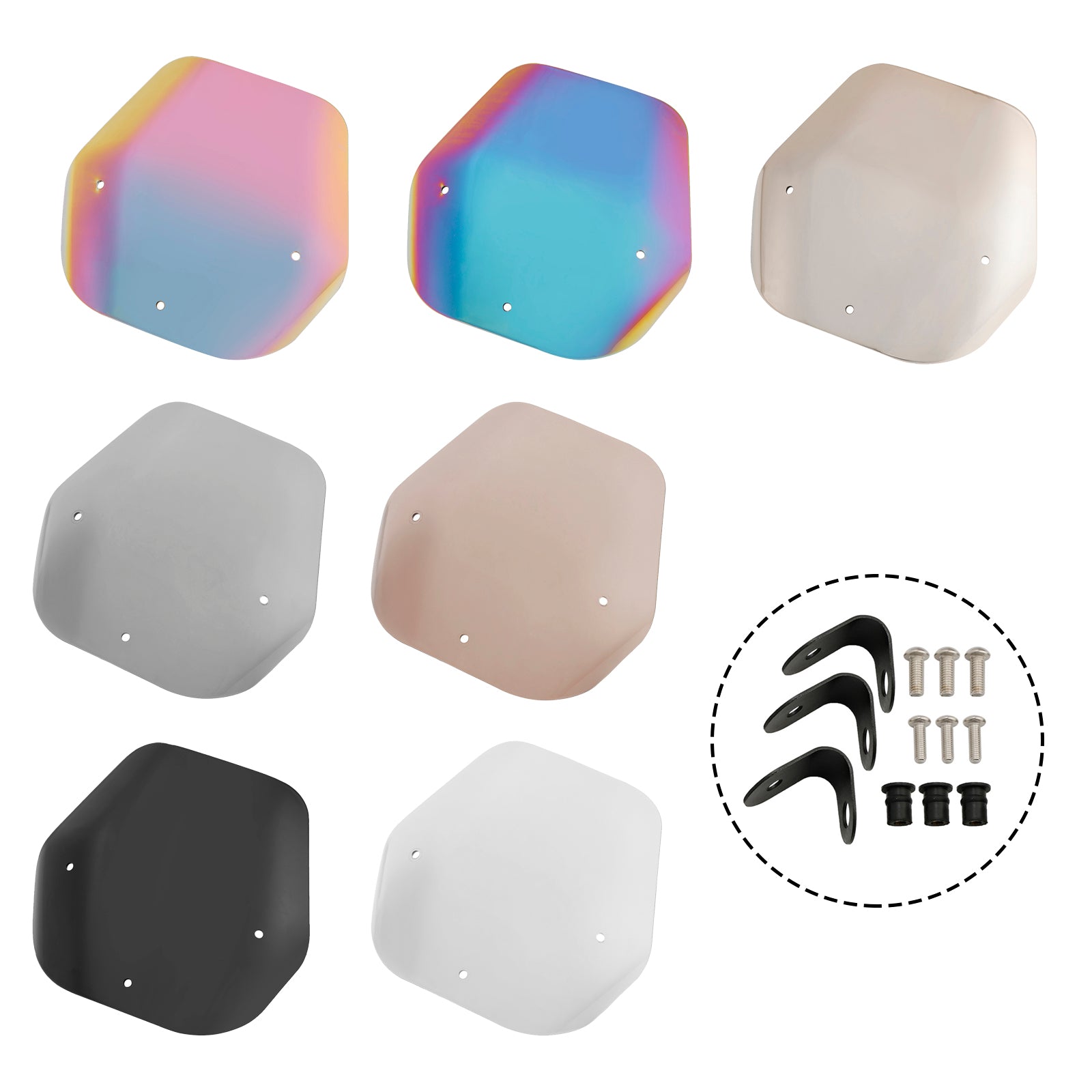 2023-2024 Suzuki GSX-8S vindrutan vindruta