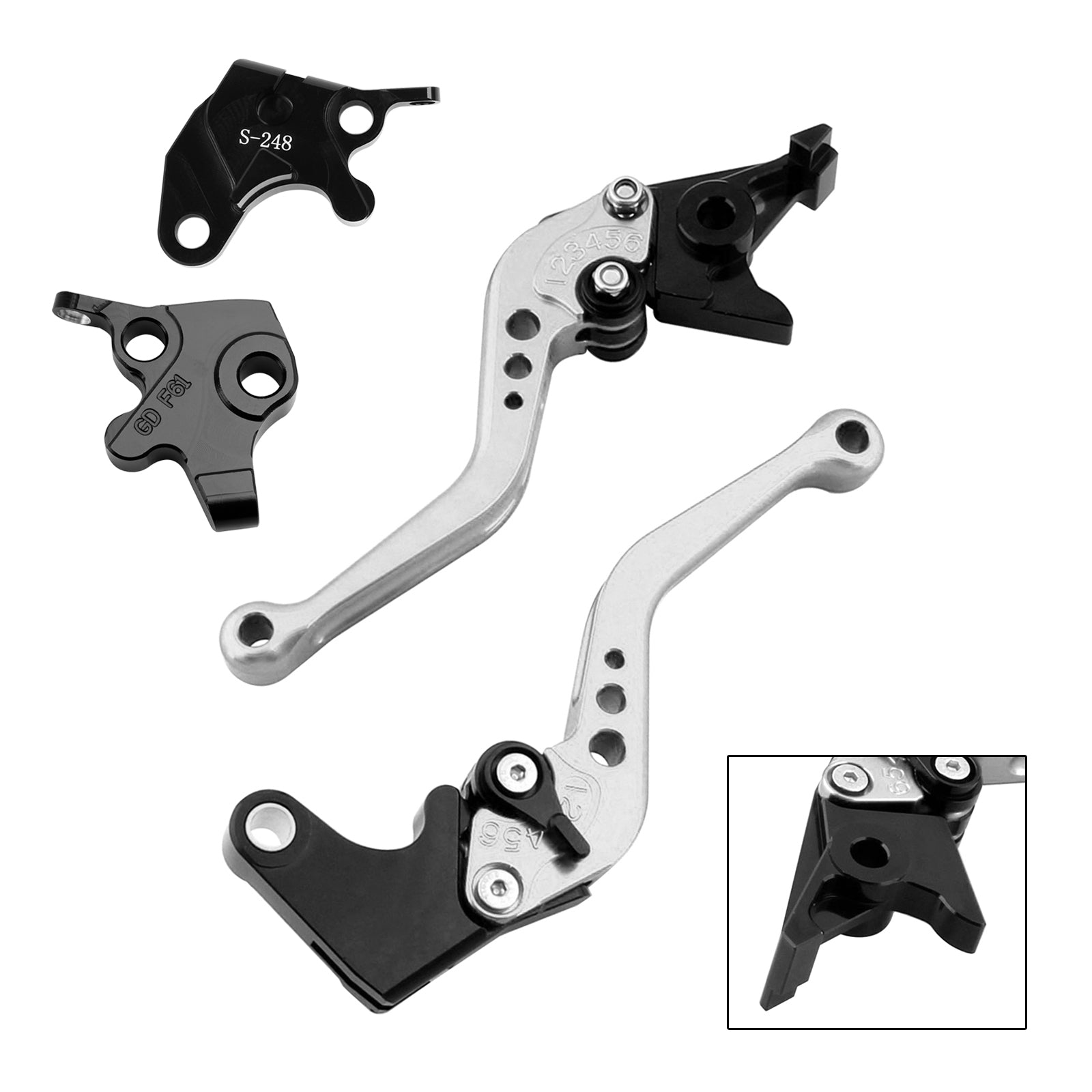 YAMAHA YZF R125 2008-2011 NEW Short Clutch Brake Lever