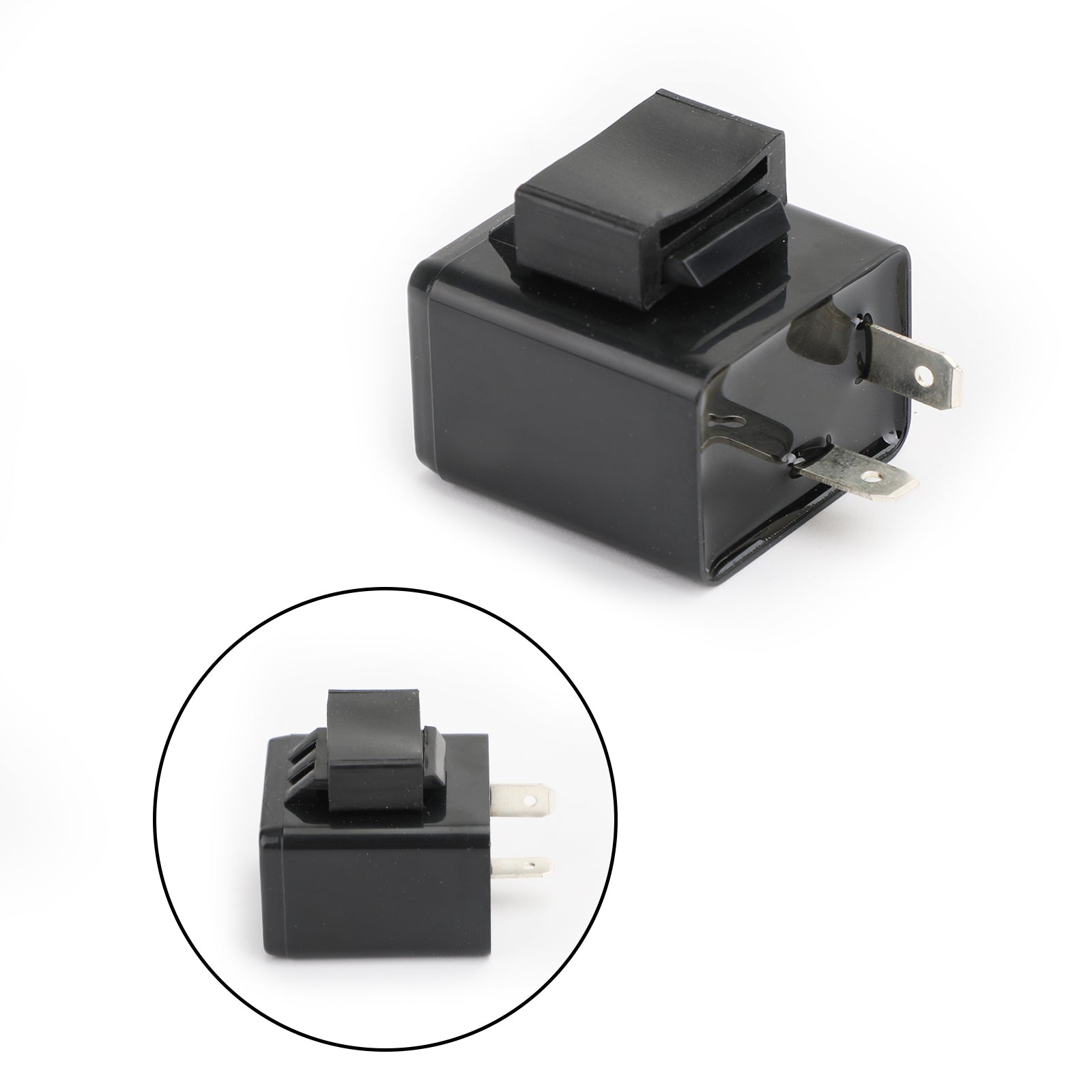 Kawasaki EX250 Ninja EL250 VN1500 TURS SIGNAL 12V Flasher 2 Prongs Flash