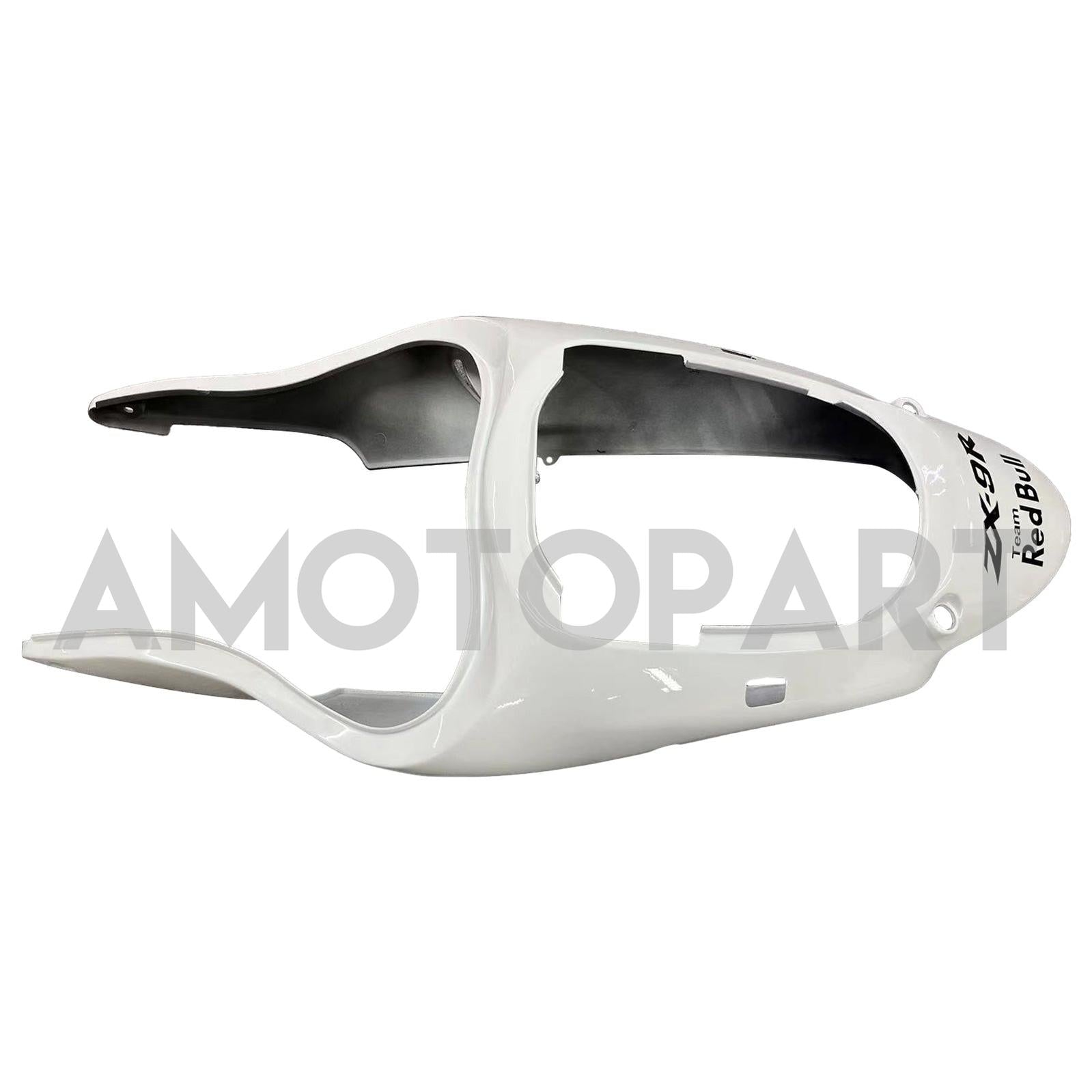 Amotopart 2000-2001 Kawasaki ZX9R White Black Fairing Kit