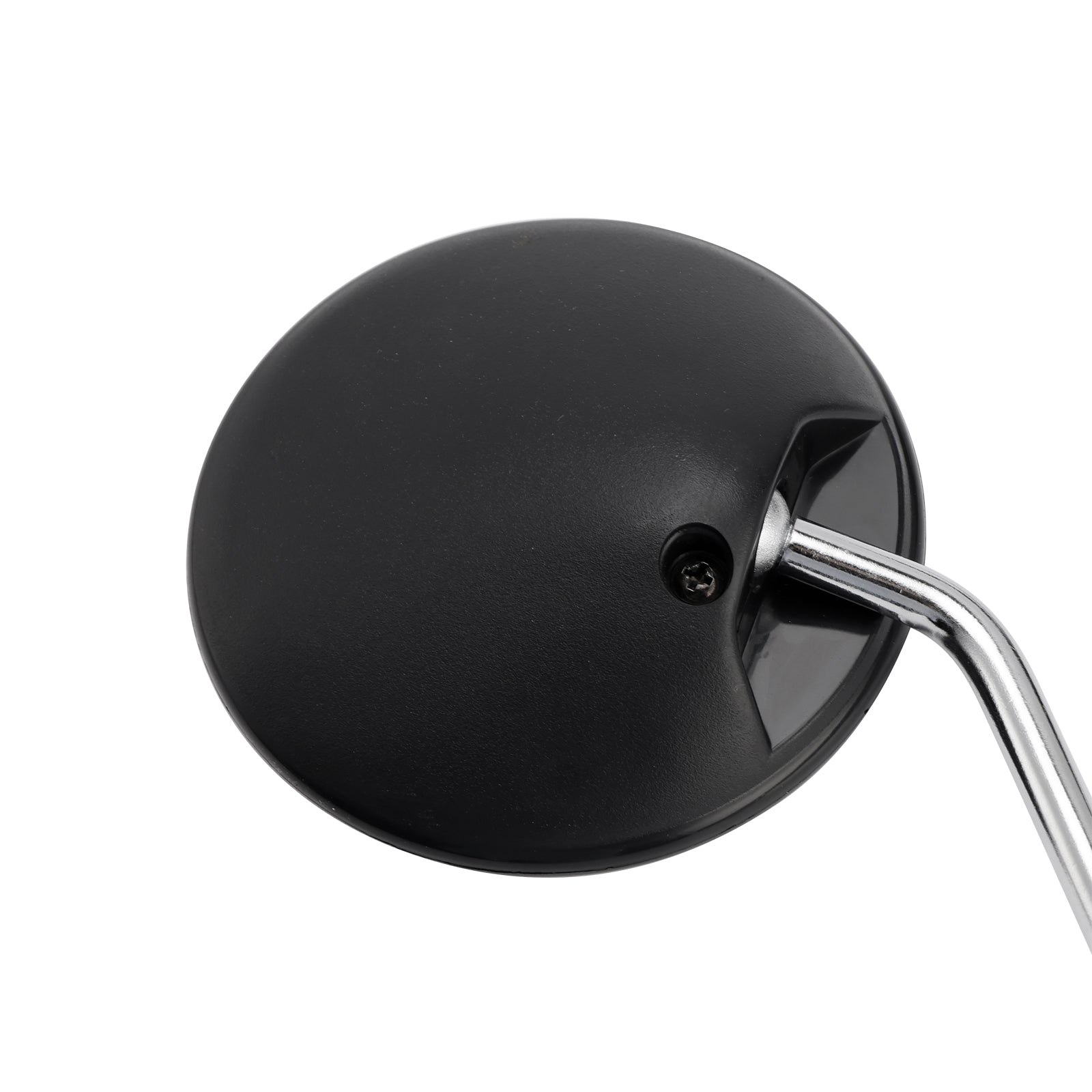 Piaggio Vespa Scooter Moped 8mm Universal Pair Round Mirrors Black