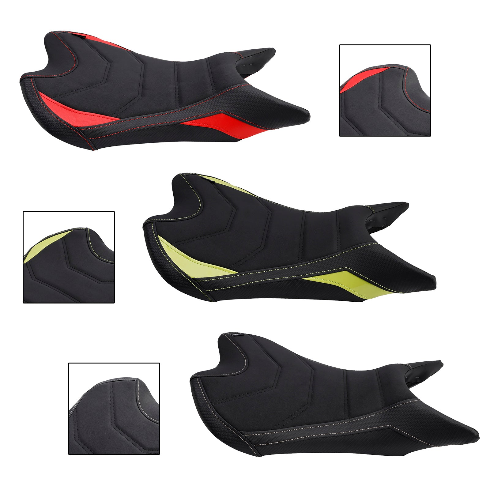 2023-2024 Street Triple 765/S/R Front Driver Seat Raider Cushion Red