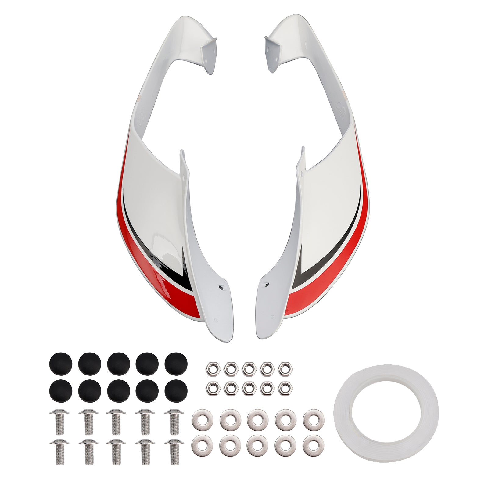 2021-2024 Yamaha YZF R1 R1M Voorzijde Winglets Vleugels Spoiler Kuip