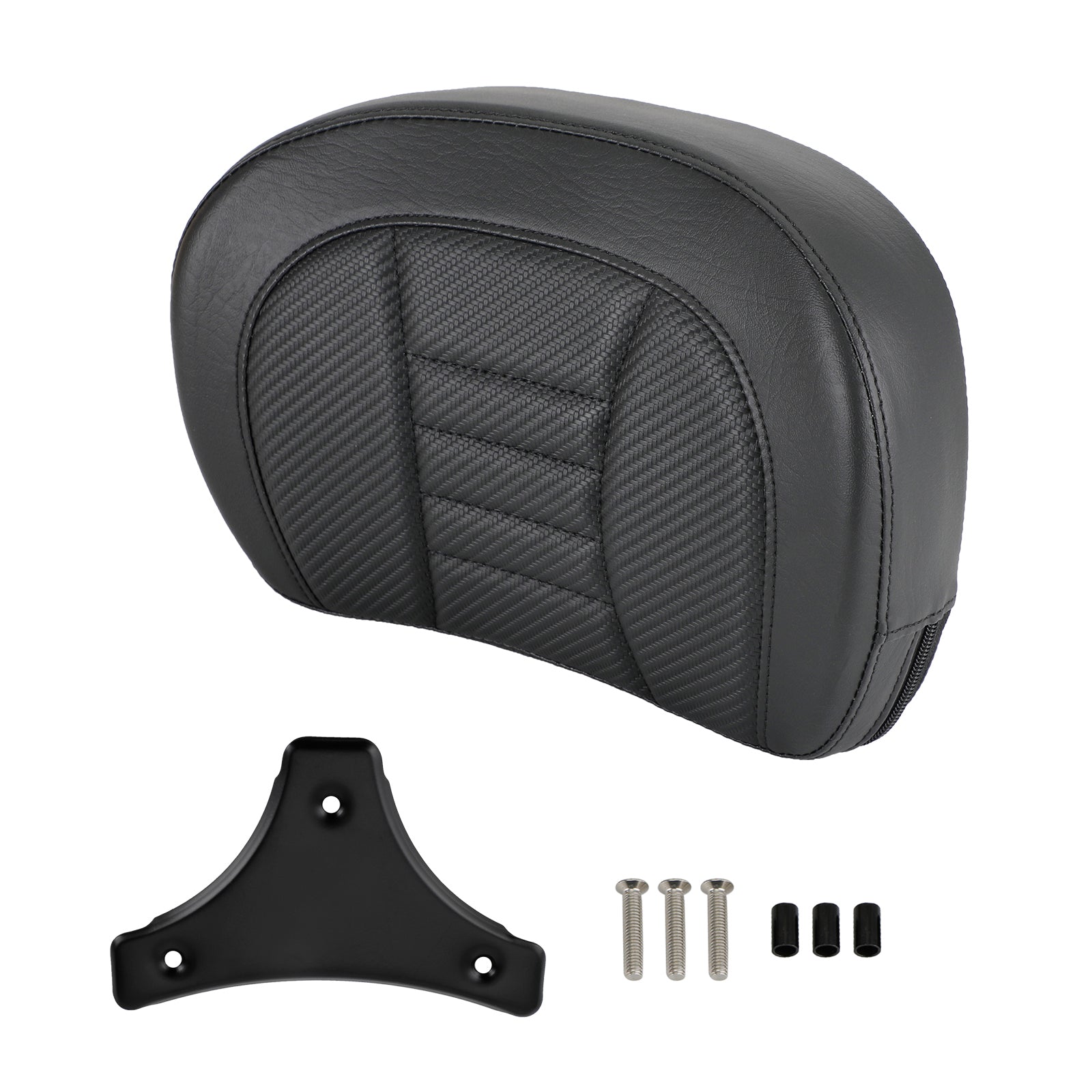 Driver Rider Sissy Bar Seat Backrest Pad for CVO Street Glide FLHXSE 2015-2021