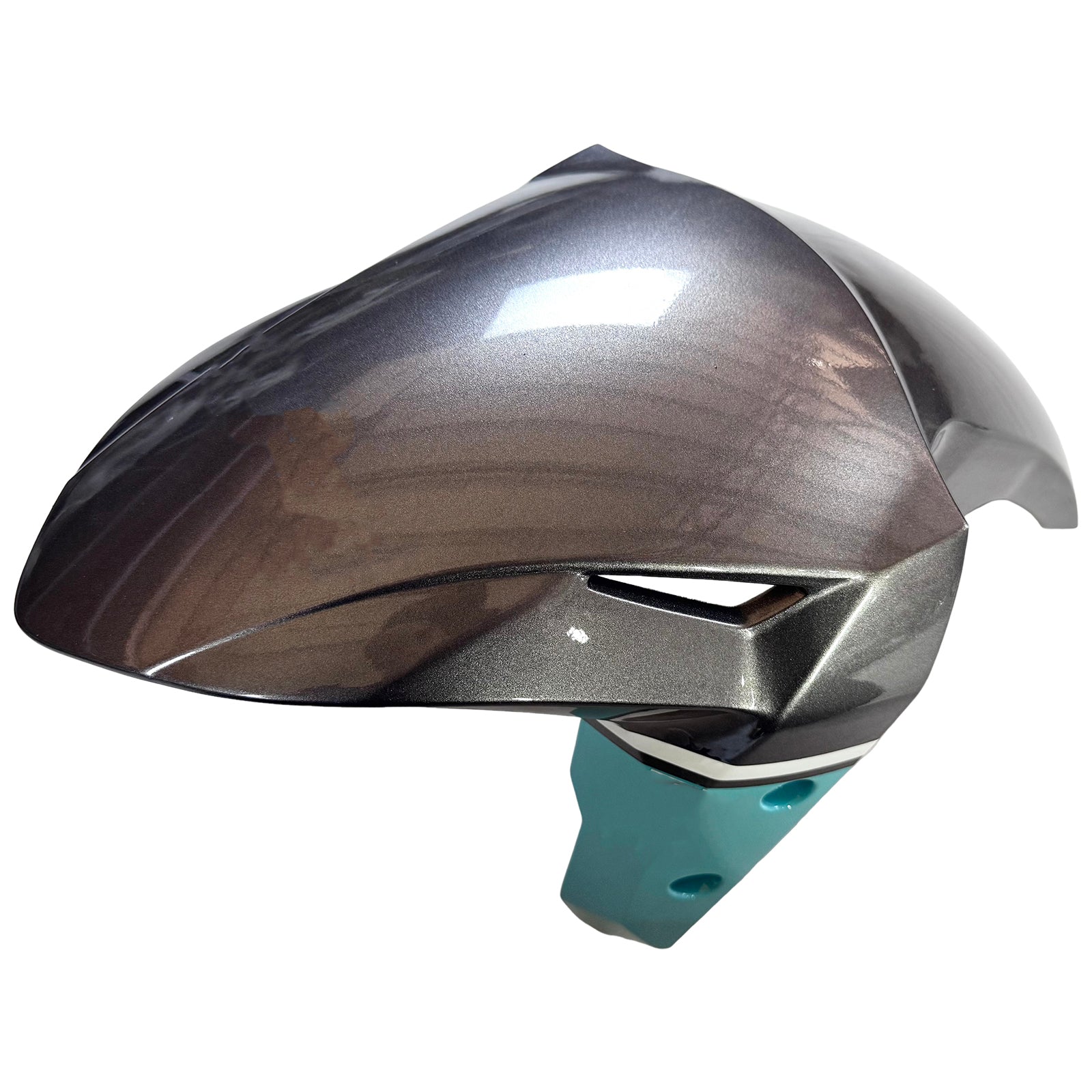 Amotopart 2019-2026 Kawasaki ZX-4R ZX-4RR ZX-25R Silver Blue Fairing Kit