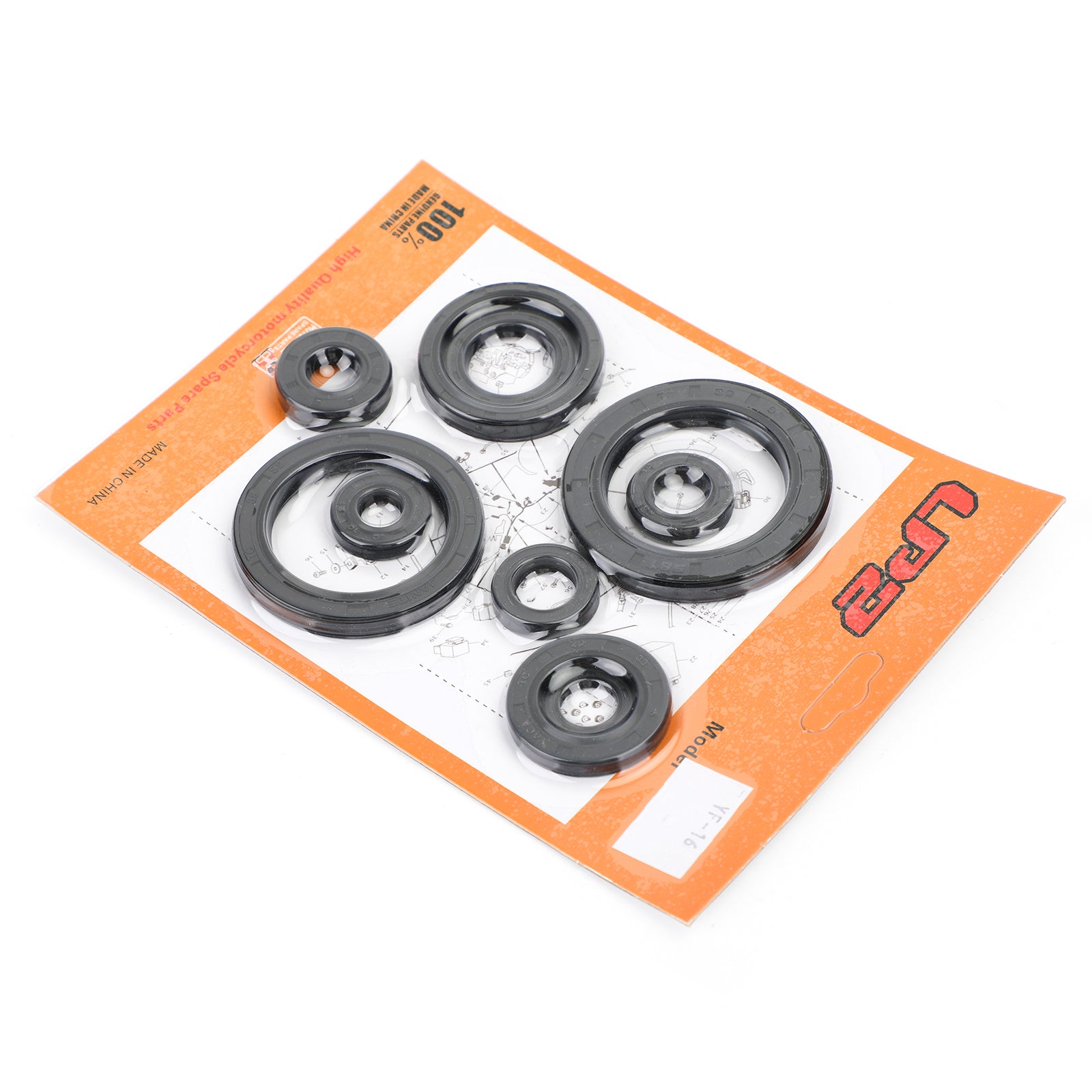 10pcs 07-08 Honda CRF450R CRF 450 R Off-Road Engine Oil Seal Kit Set