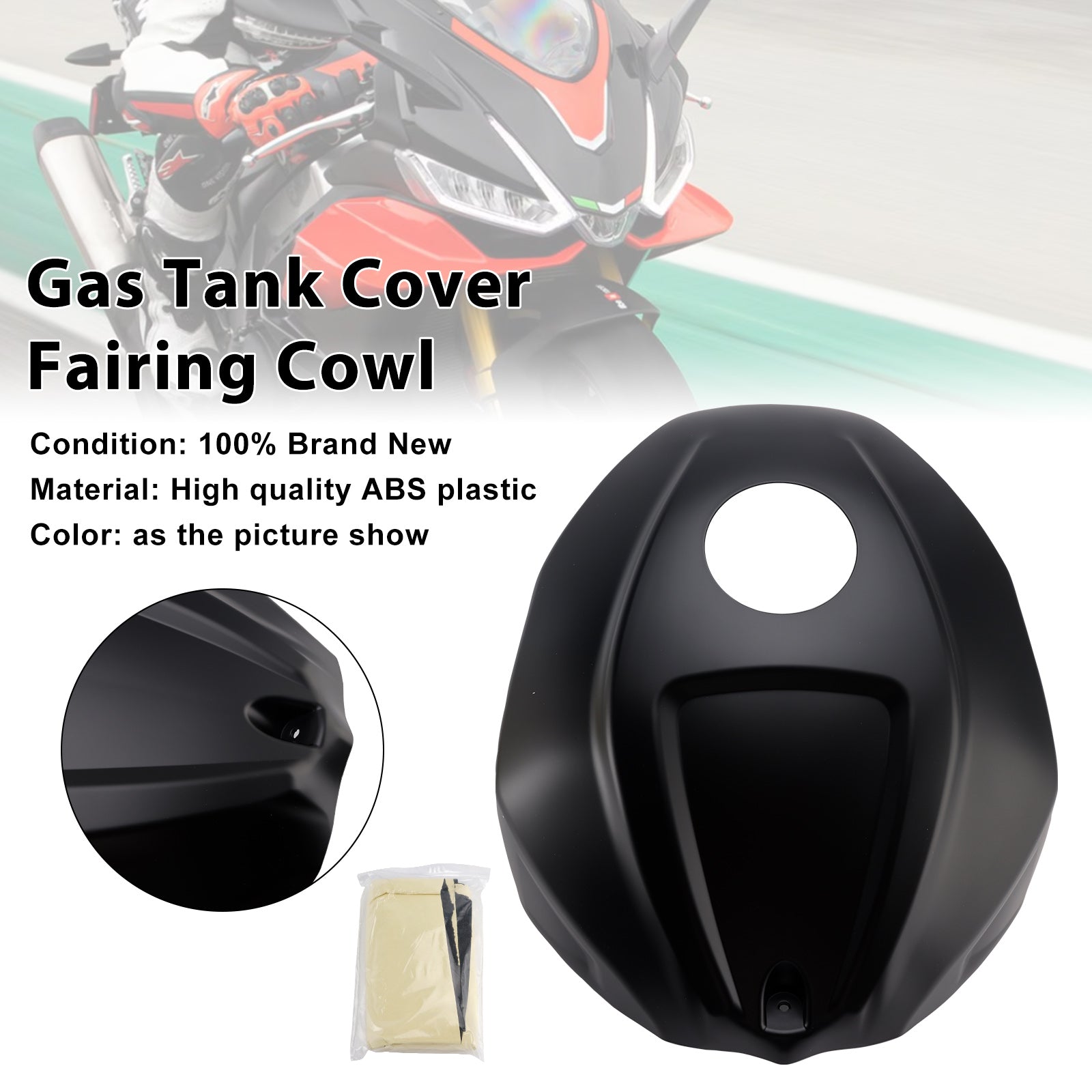 2021-2024 Aprilia RSV4 Gas Tank Cover Trim Fairing Cowl
