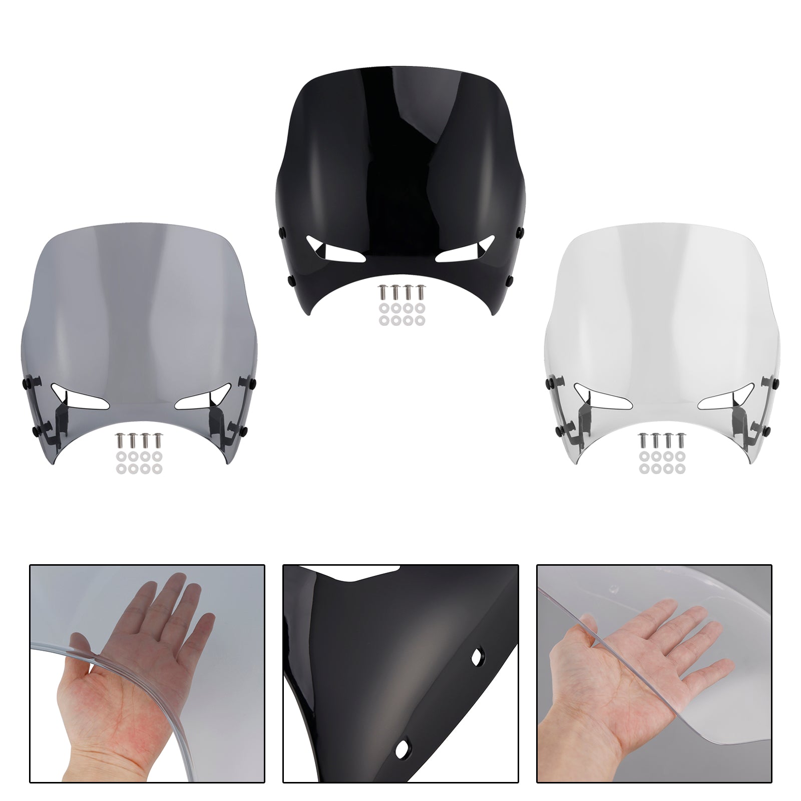 19-22 Honda Cb400 Super Four Cb1300 Super Four 25 Windshield Windscreen