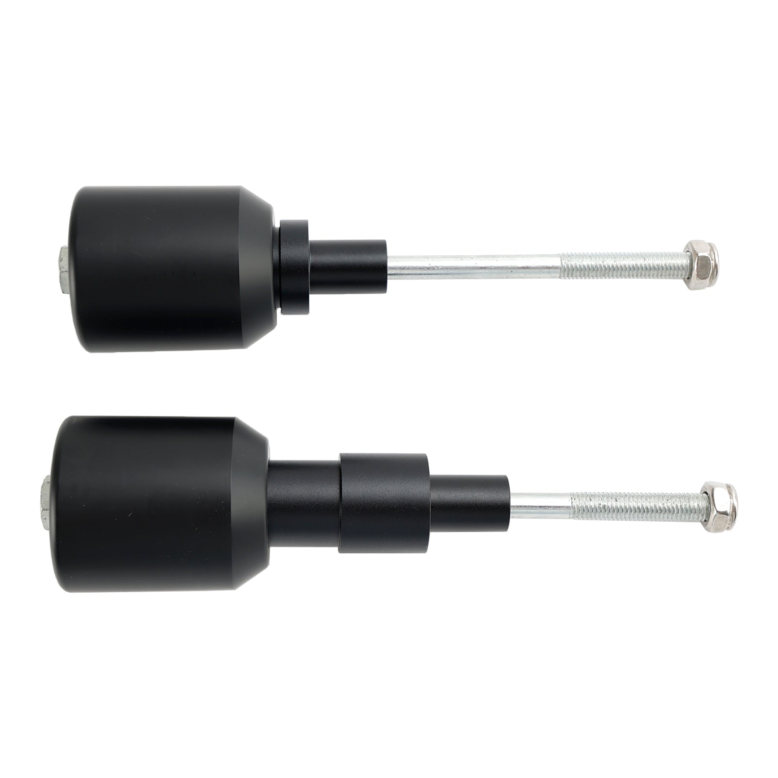 17-23 Kawasaki Z650 Ninja 650 Crash Bobbin Protector Slider Aluminium preto